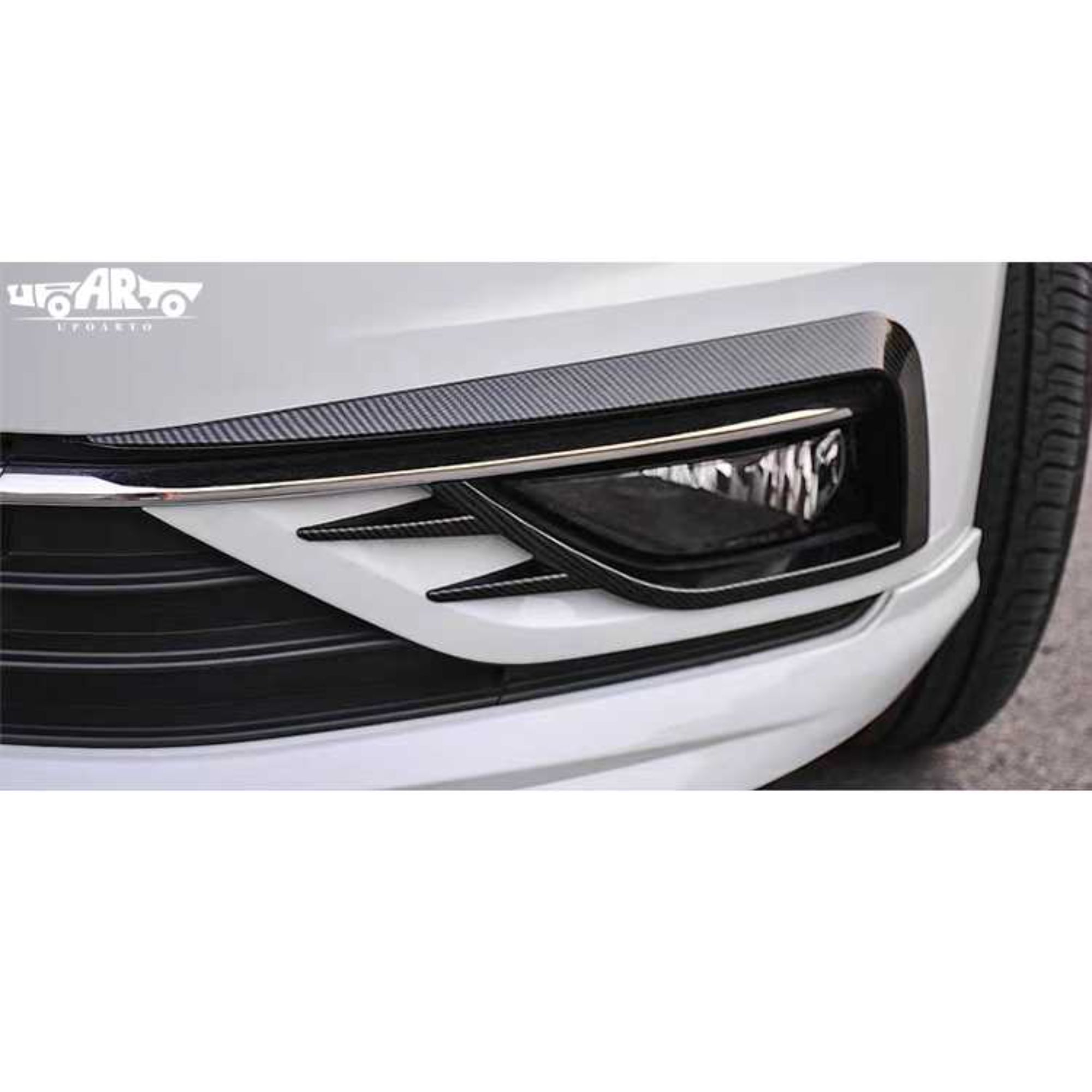 AR-VW-0118 إطار زخرفي لتغطية مصابيح الضباب الأمامية لفولكس واجن جولف 7.5