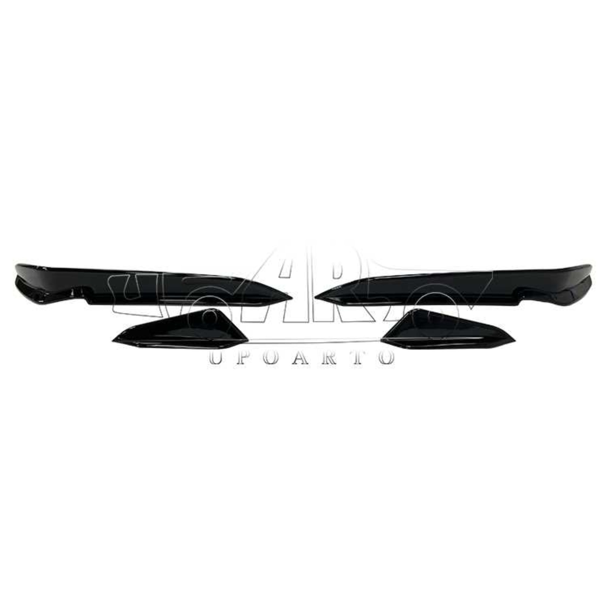 AR-VW-0105 RZ Frontbumperschneideverkleidung für Volkswagen Golf 7.5 R-Line R