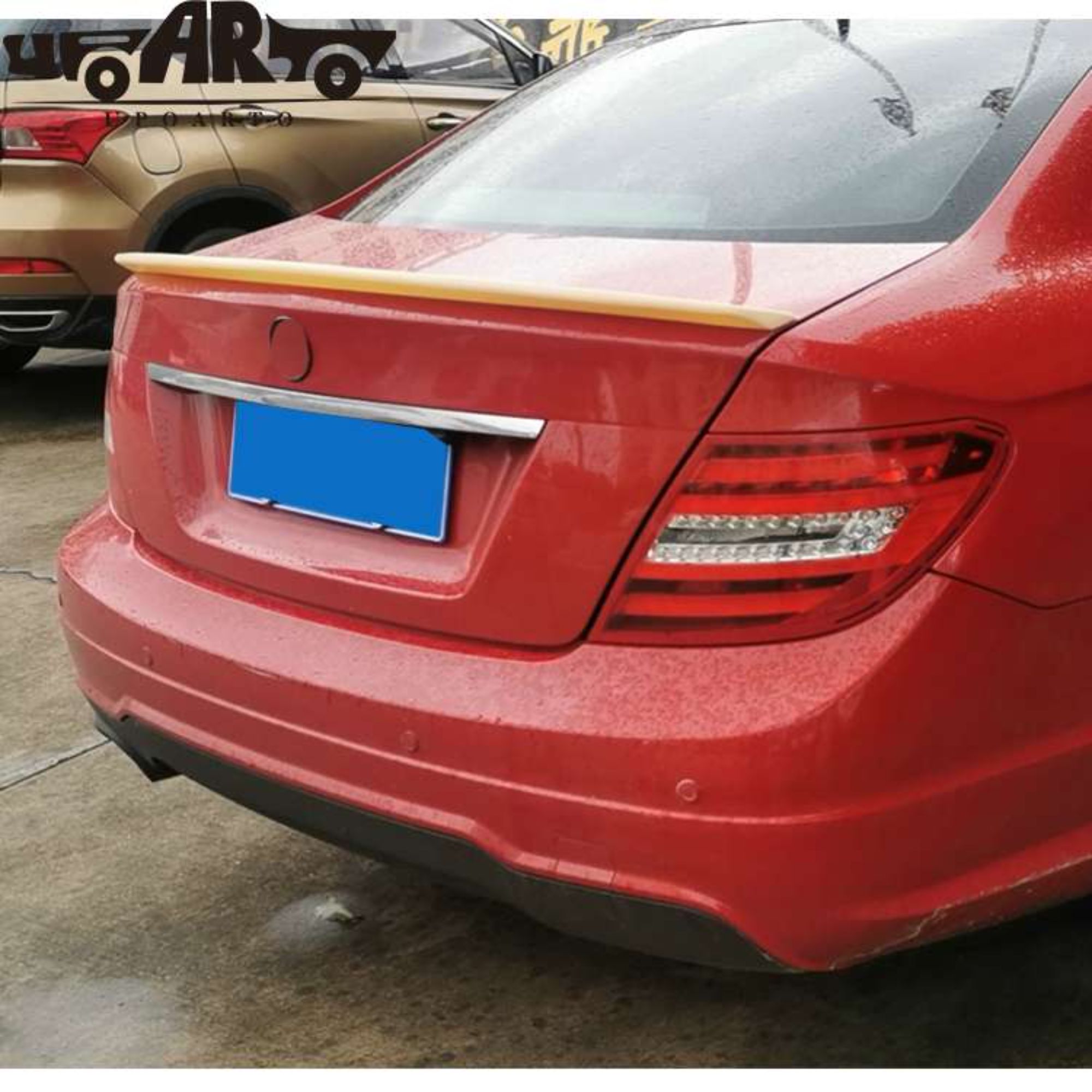 AR-Benz-055 V Style Rear Spoiler for Mercedes-Benz C-Class W204 Coupe 2007-2013