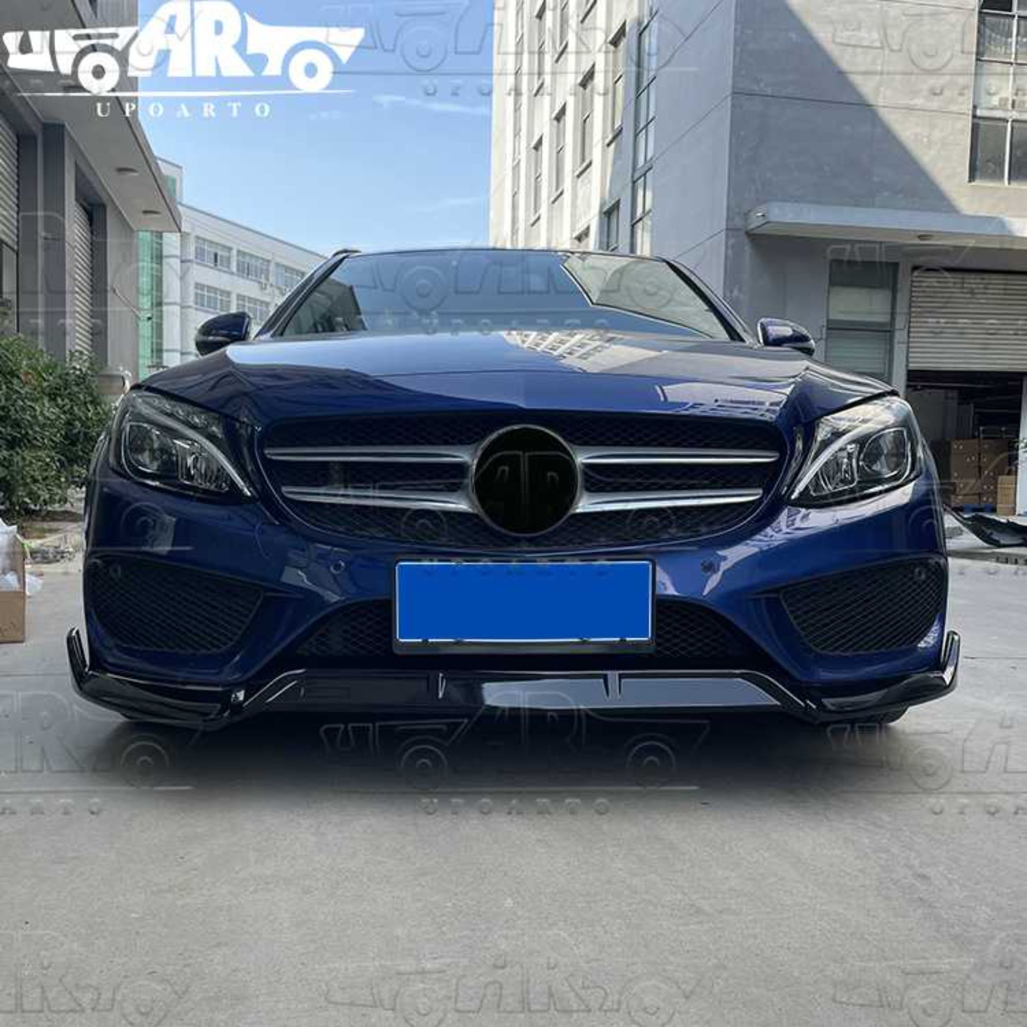 AR-BenZ-006 شفة أمامية لمرسيدس-بنز C-كلاس W205 2015-2018