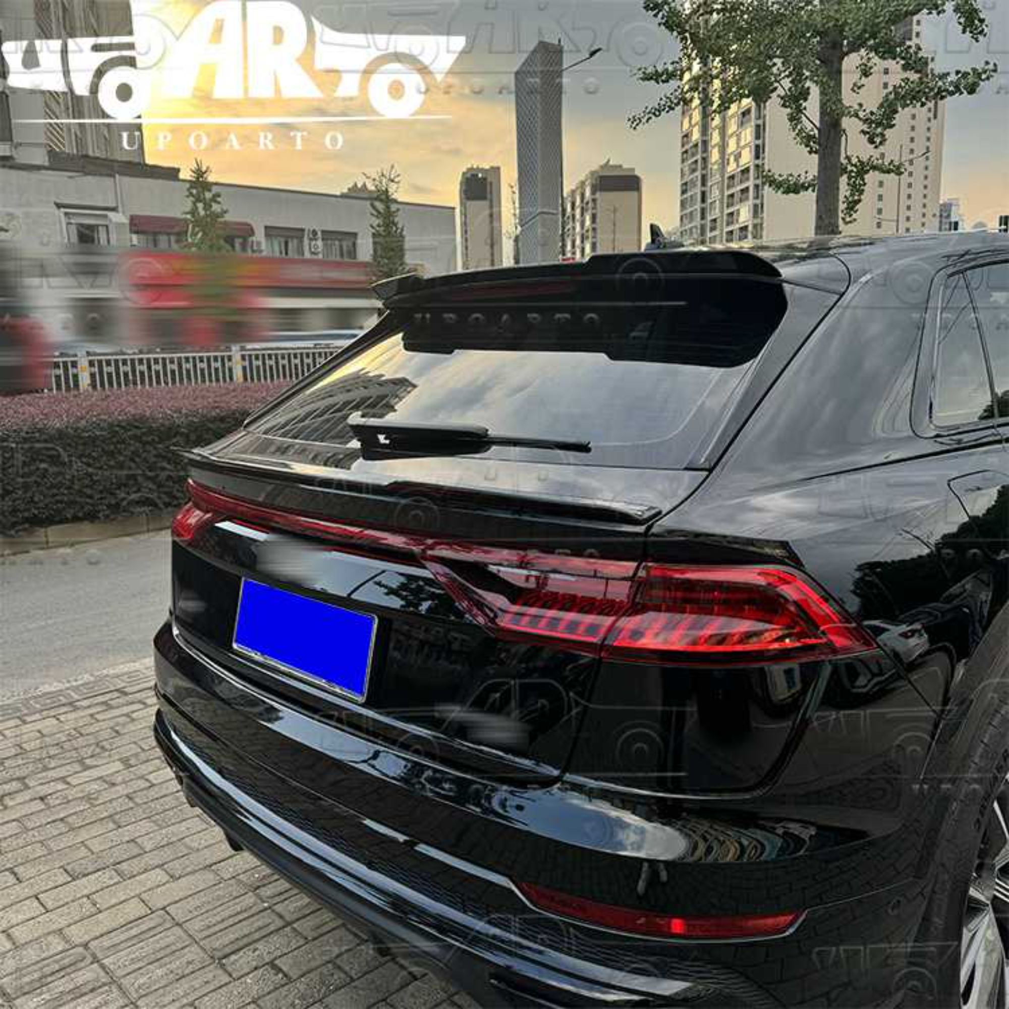 AR-AUDI-055 Mid Spoiler for Audi Q8 2018+