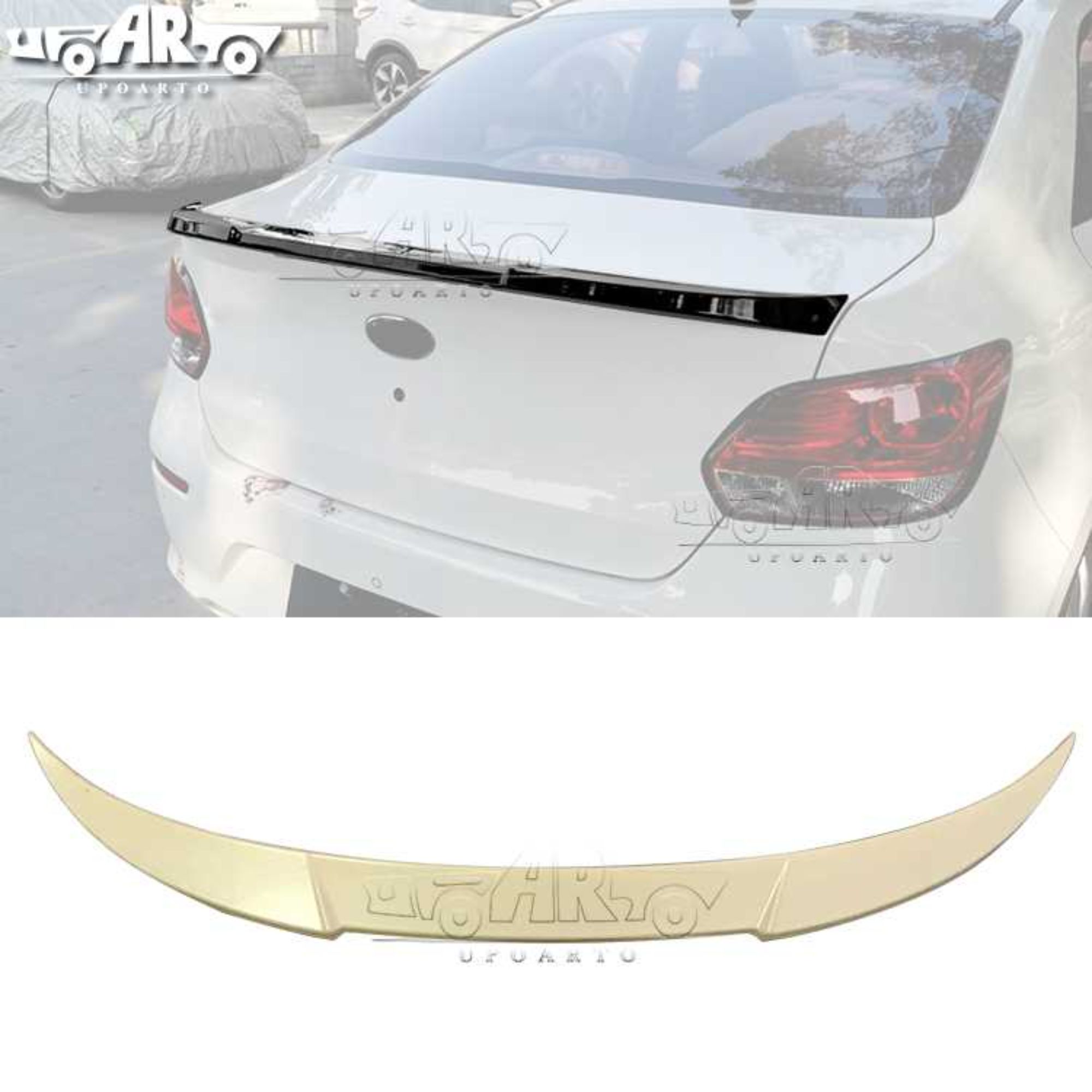 AR-KIA-010 Rear Spoiler for Kia Pegas Soluto 2019