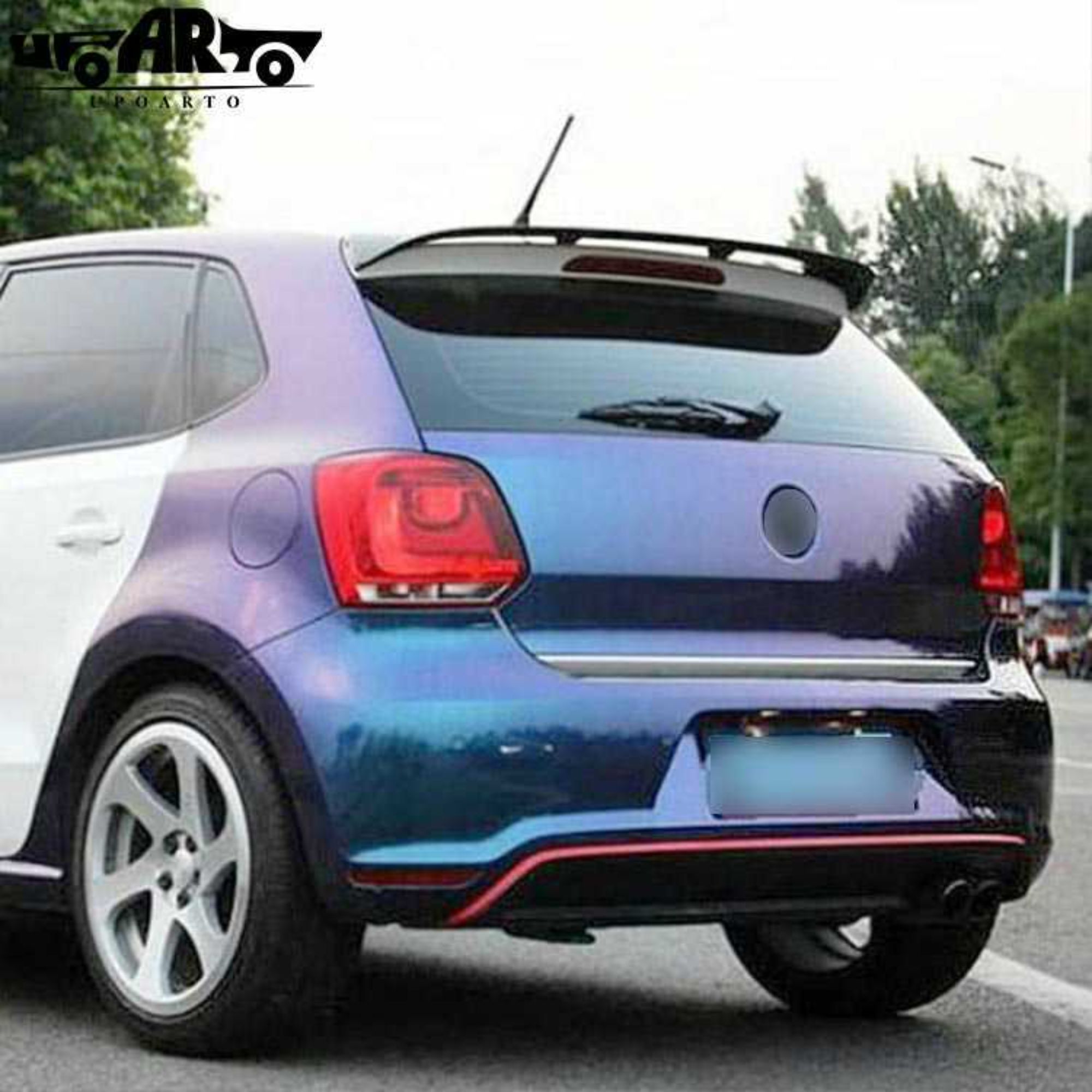 AR-VW-028 পিছনের স্পোইলার ভলকস পোলো 2011-2018 জন্য