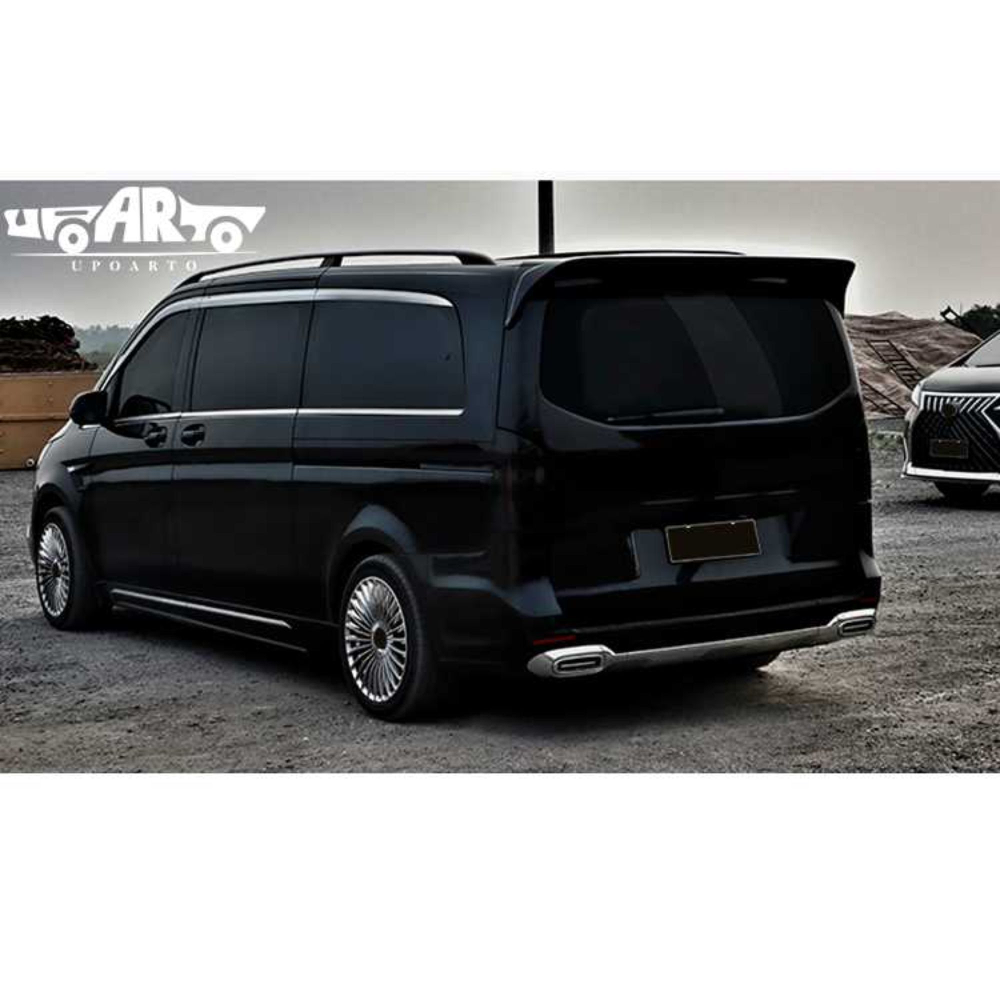 AR-Benz-070 HS Style Rear Spoiler for Mercedes-Benz V Class W447 Vito 2016-2019