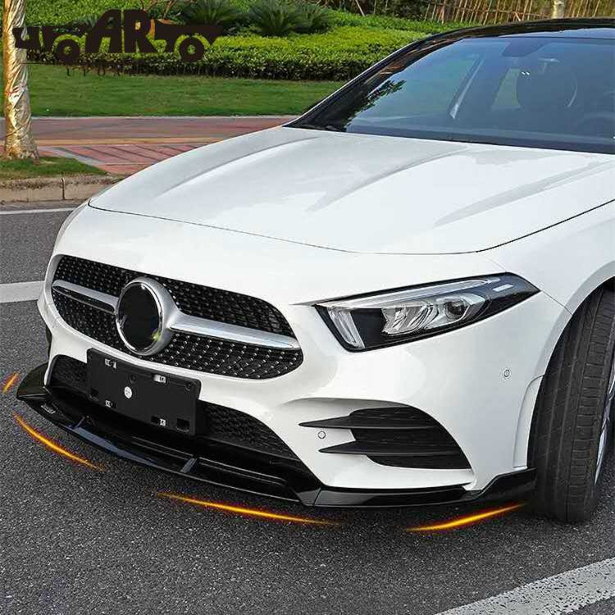 AR-Benz-001 Lip Trước cho Mercedes Benz A-Class A200 Sedan 2019