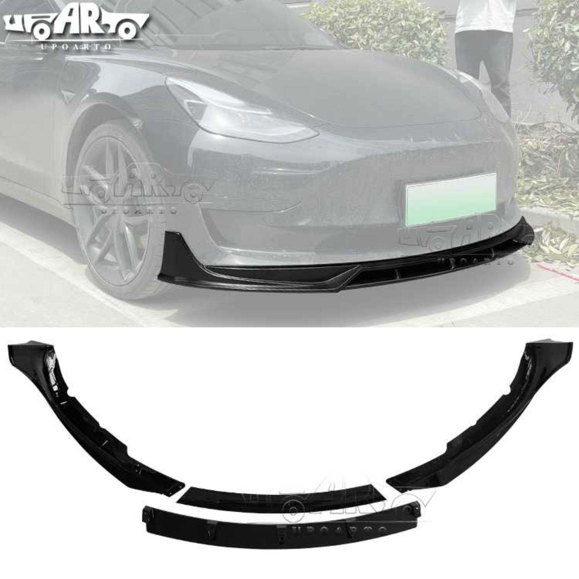 AR-Tesla-008 لب جلو AERO Style برای تسلا مدل 3 2017-2022
