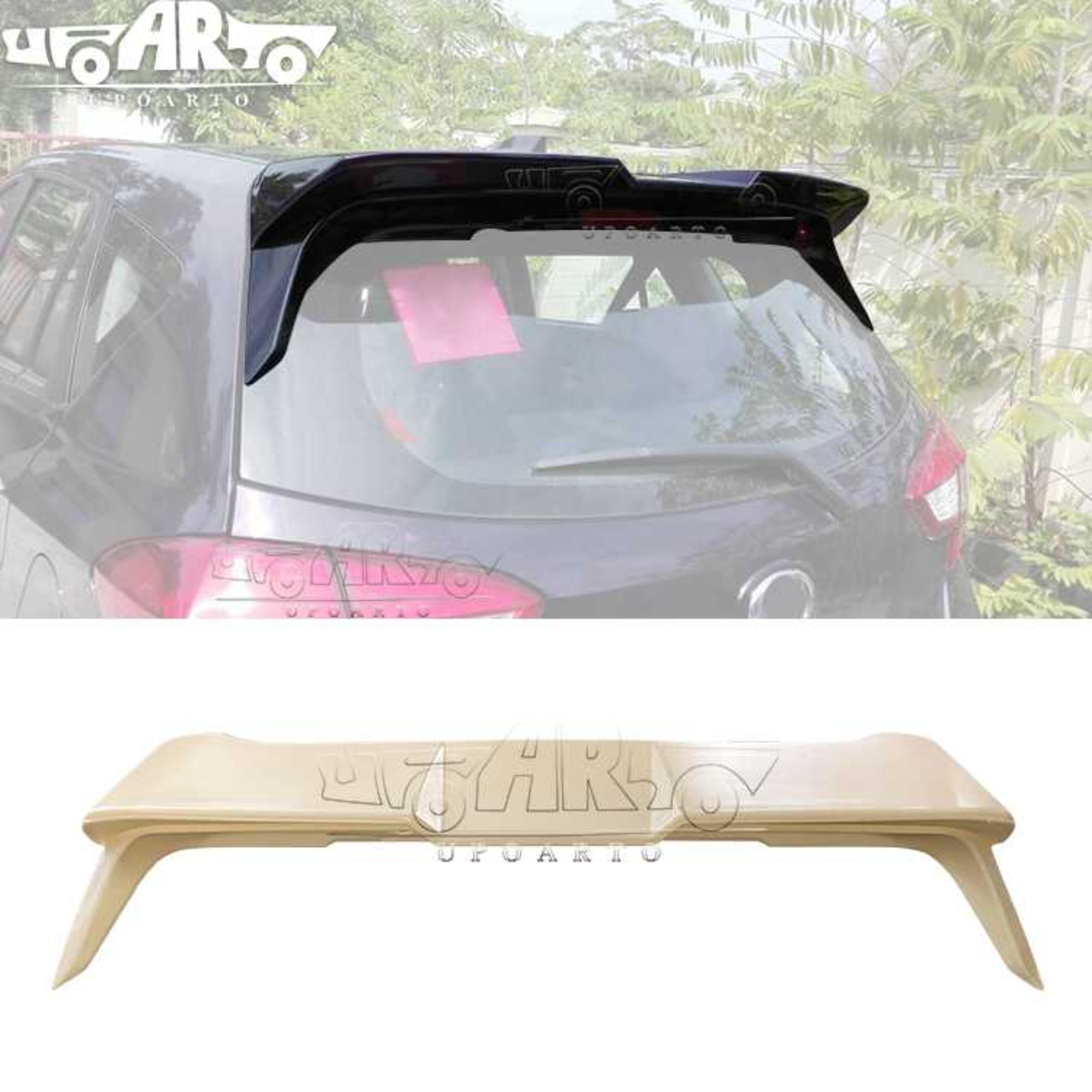 AR-Perodua-020 GT Style Rear Spoiler for Perodua MYVI Gen3 2018-2020