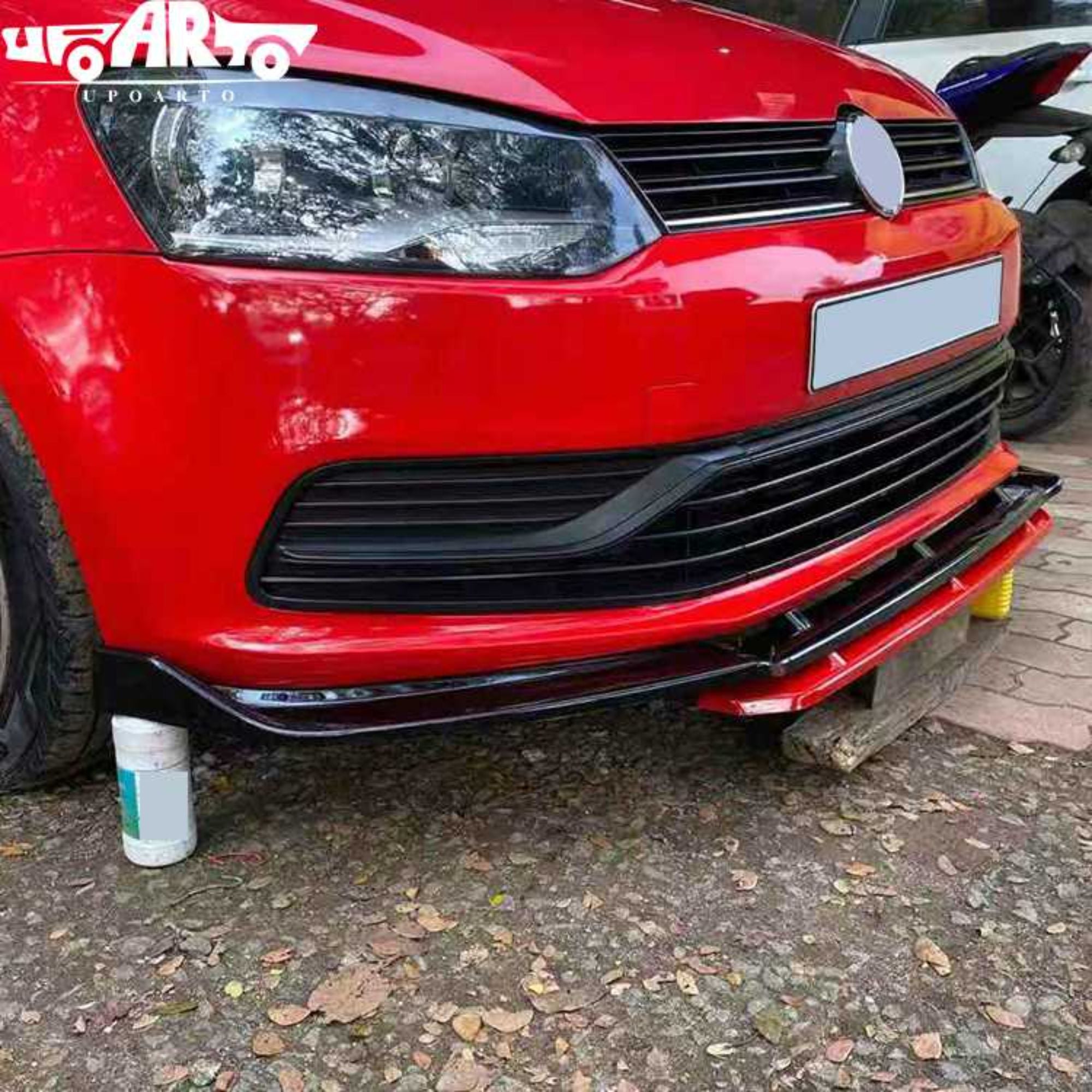 AR-VW-0150 4 PCS Front Lip for Volkswagen Polo 2011-2018