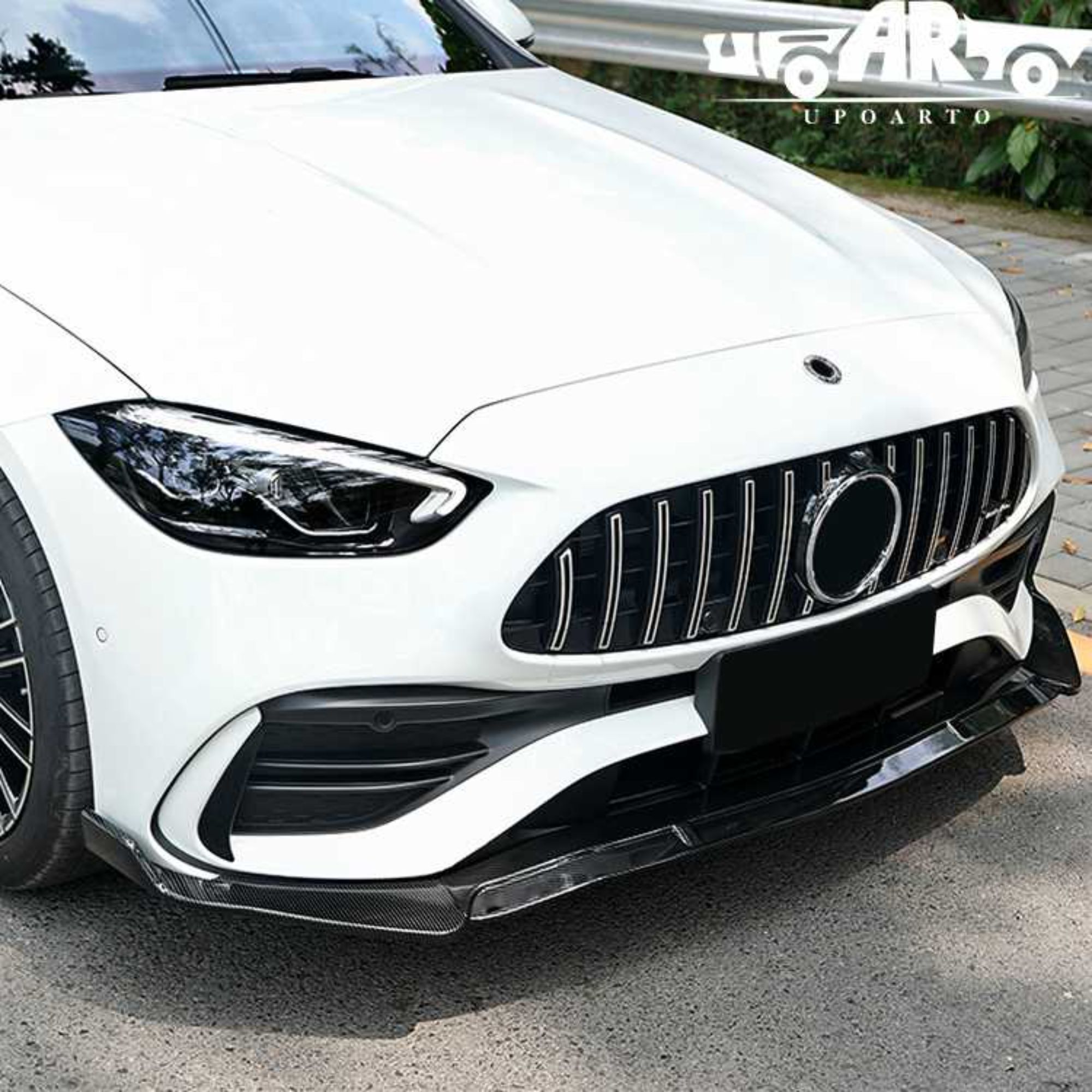 AR-Benz-065 Brabus Style Front Lip for Mercedes-Benz C-Class W206 2022+