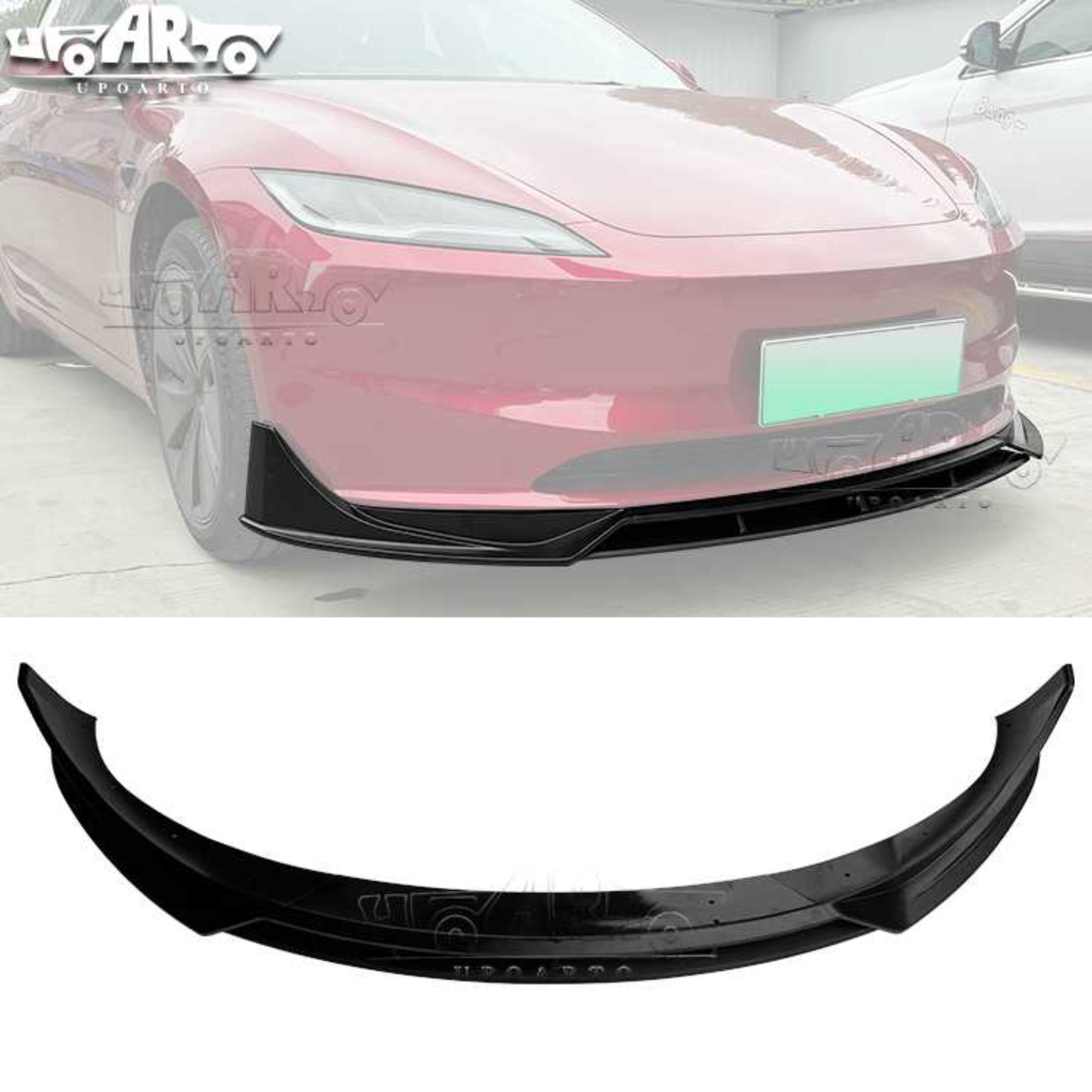 AR-Tesla-022 جزء أمامي من 4 أجزاء لسيارة Tesla Model 3 2023+