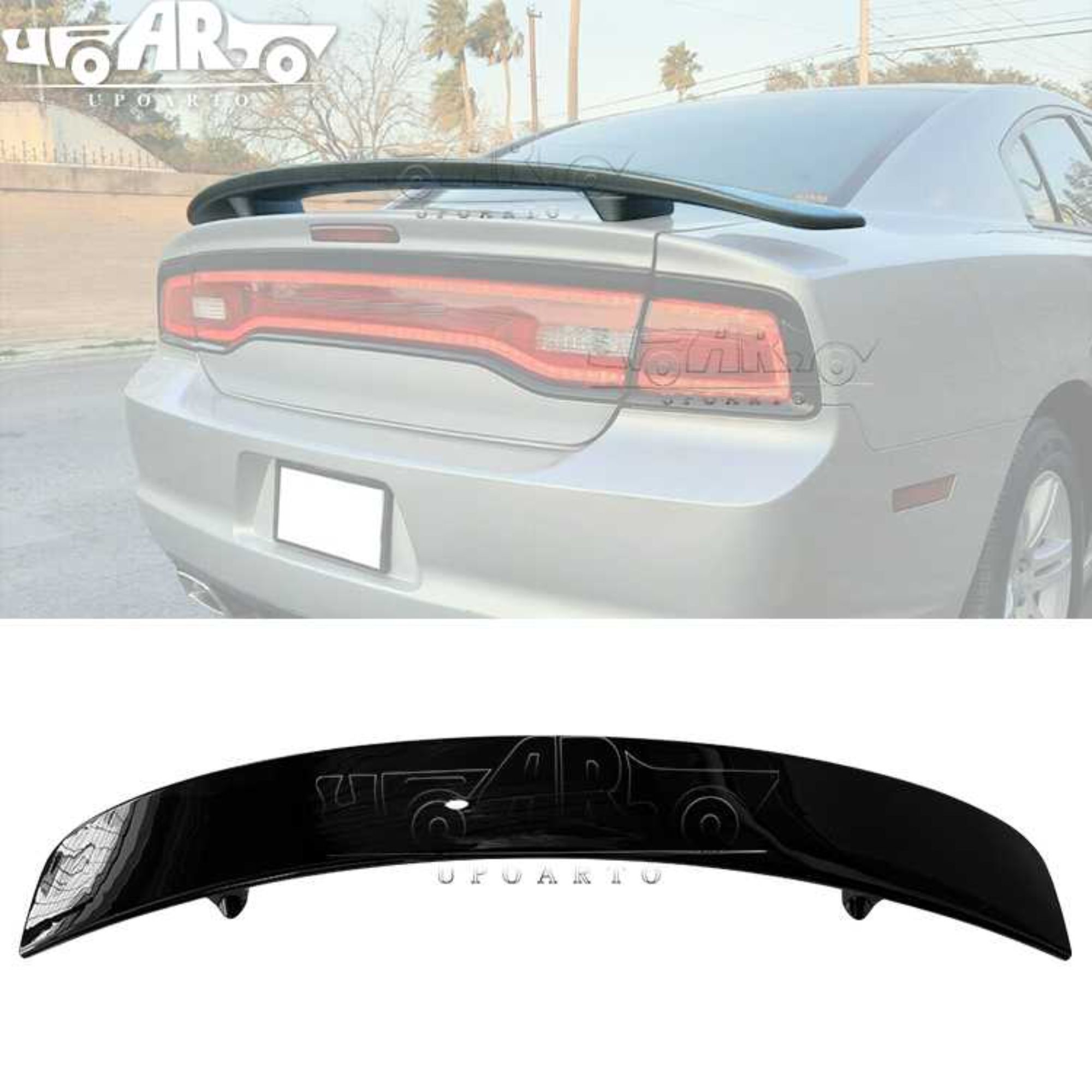 AR-Dodge-009 Factory Style Rear Spoiler for Dodge Charger 2011-2016