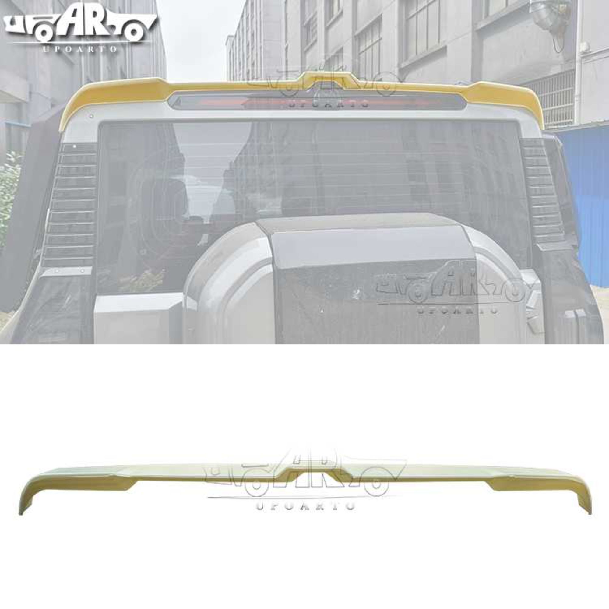 AR-Chery-004 الأسلوب 2 مانعة للهواء الخلفية لـ Jetour Traveller T2 2023+