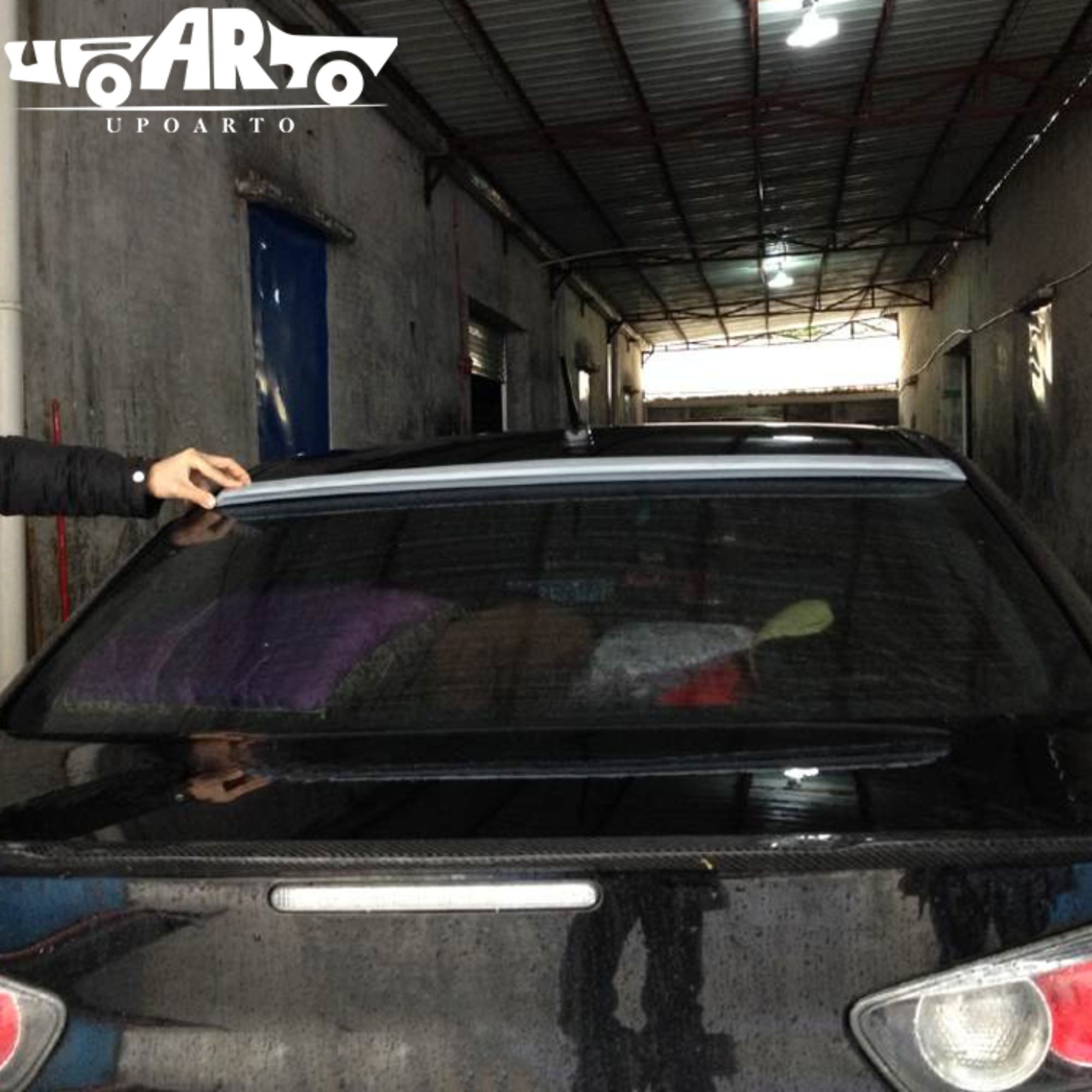 AR-Honda-069 Rear Window Roof Wing Spoiler For Honda Civic 8th Gen 2006-2011