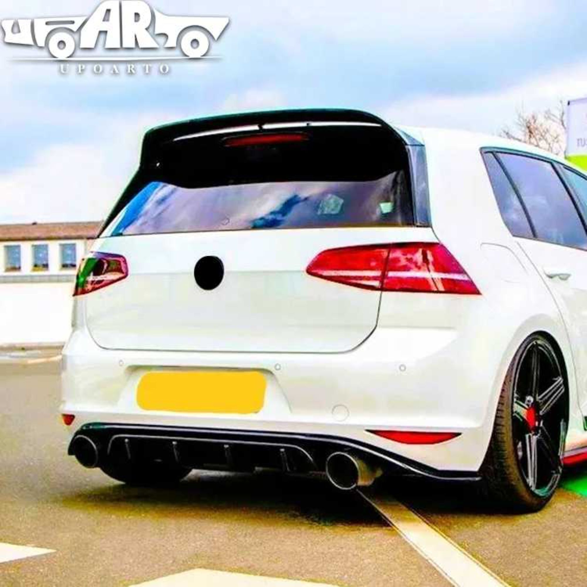 AR-VW-0207 Clubsport Style Rear Spoiler for Volkswagen Golf 7 7.5 GTI R