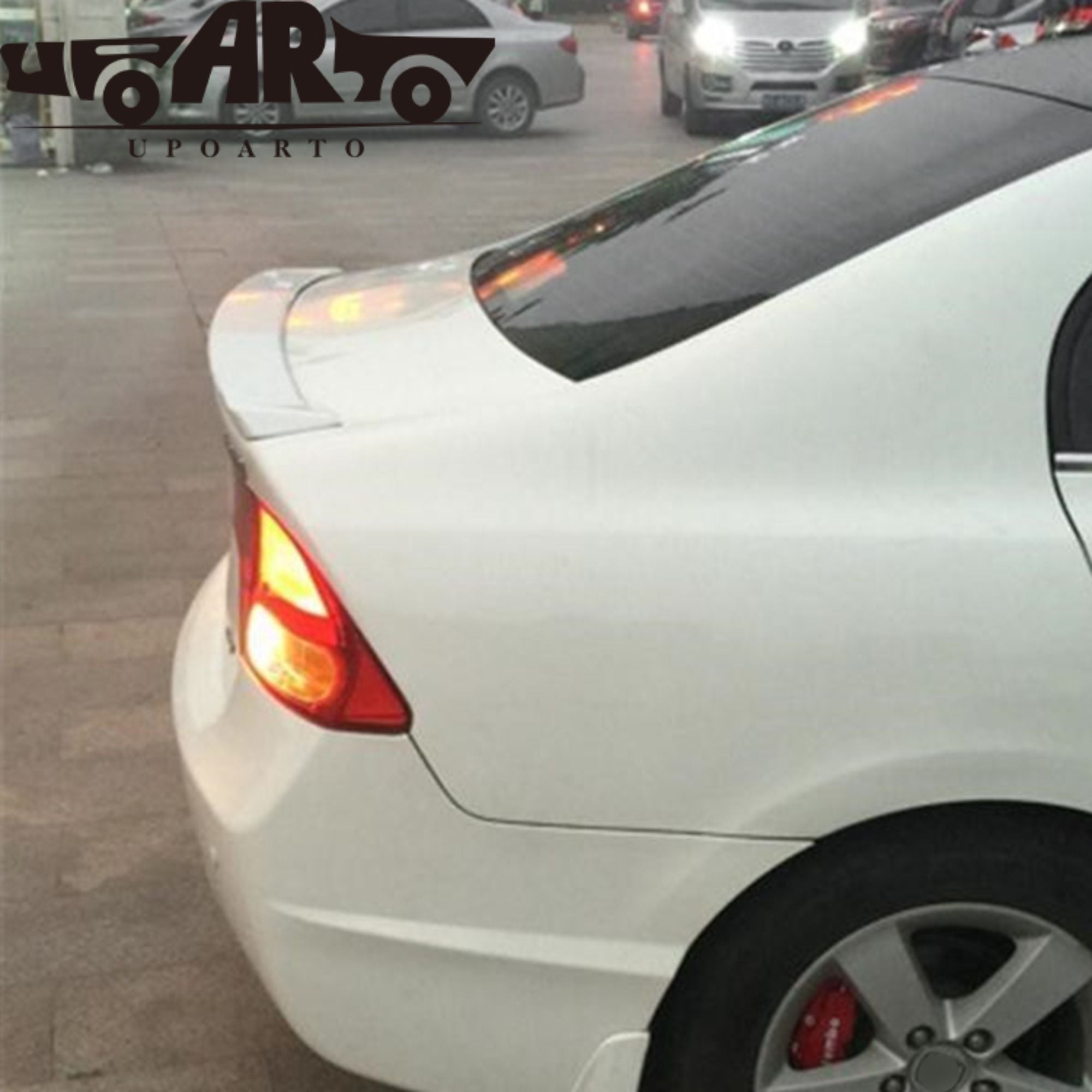 AR-Honda-005 مفسر شفاه خلفي لصندوق السيارة لسيارة Honda Civic الجيل الثامن 2006-2011