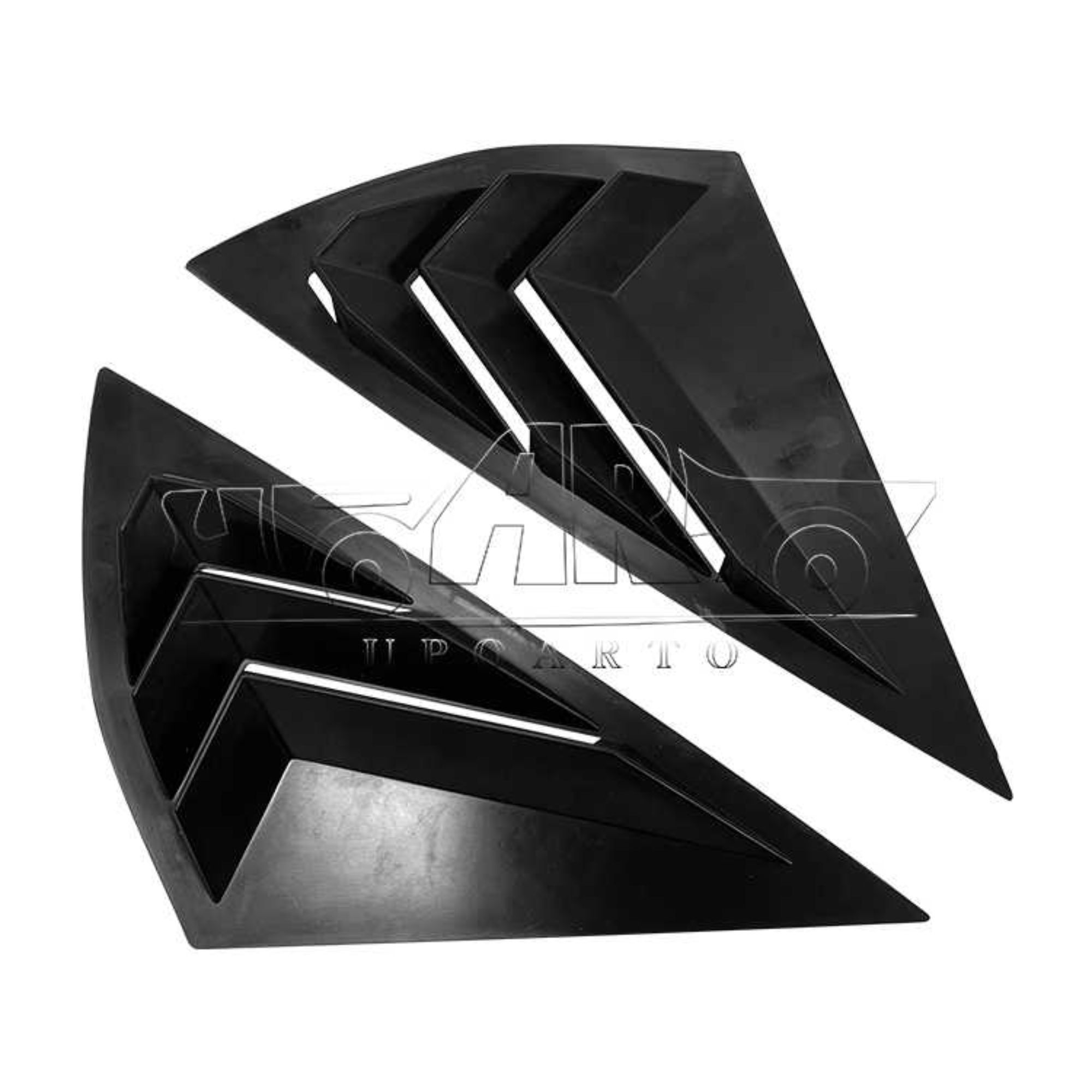 AR-Mustang-016 Ford Mustang Mach-E 2021+ için Arka Yan Louver Kaplama Trim