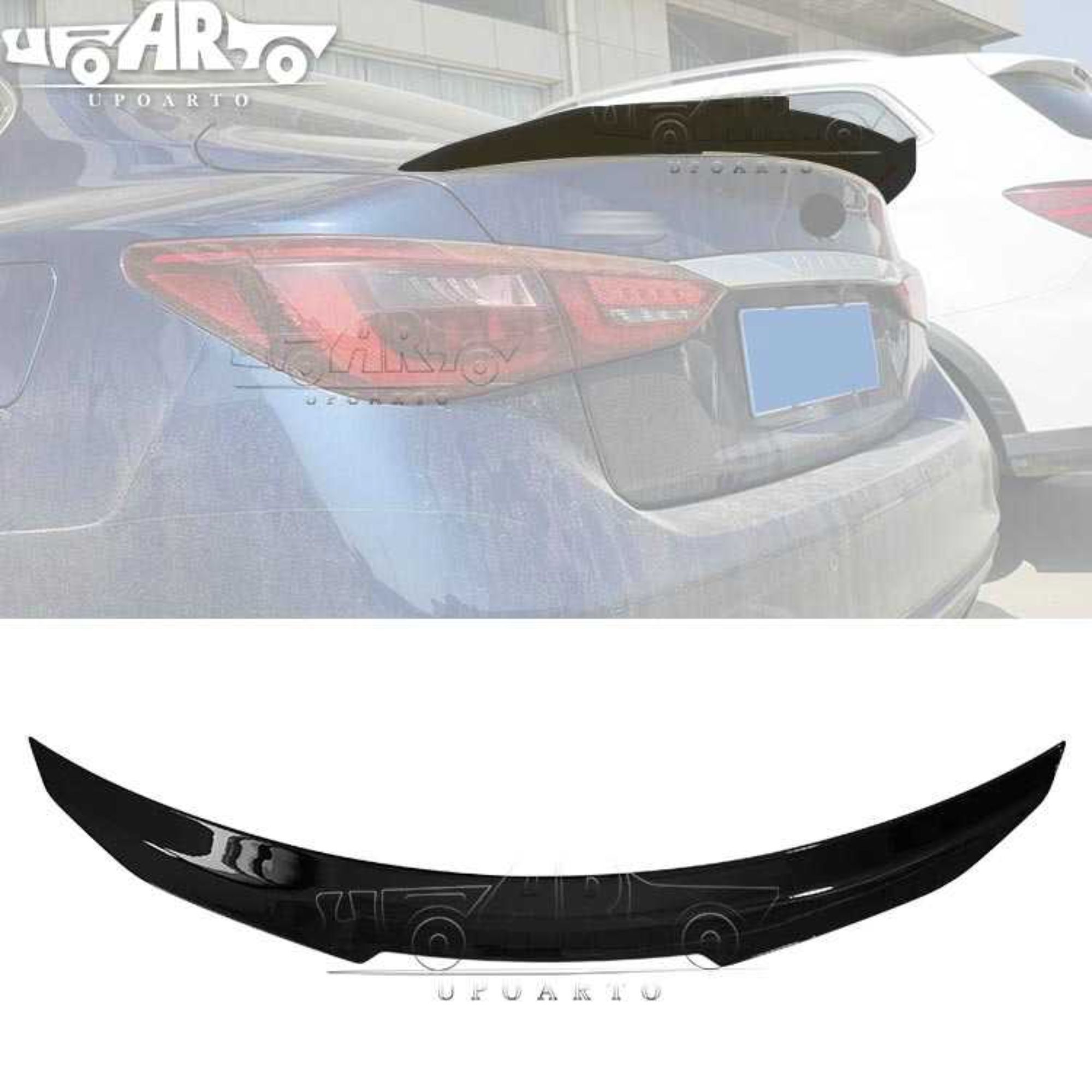 AR-Infiniti-002 PSM Style Rear Spoiler for Infiniti Q50 2014-2018