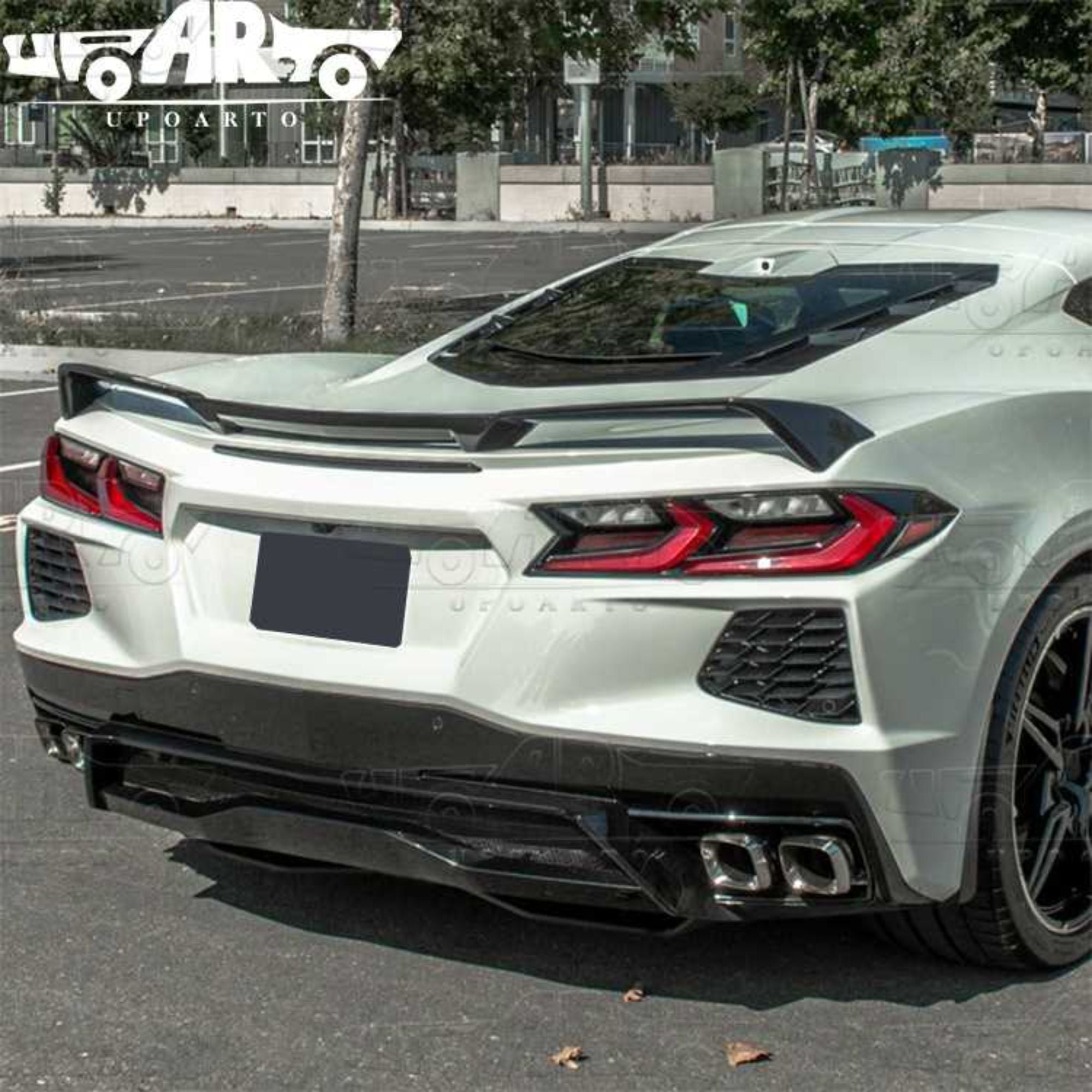 AR-Chevrolet-011 Z51 Stil Bagbræt for Chevrolet Corvette C8 2020+
