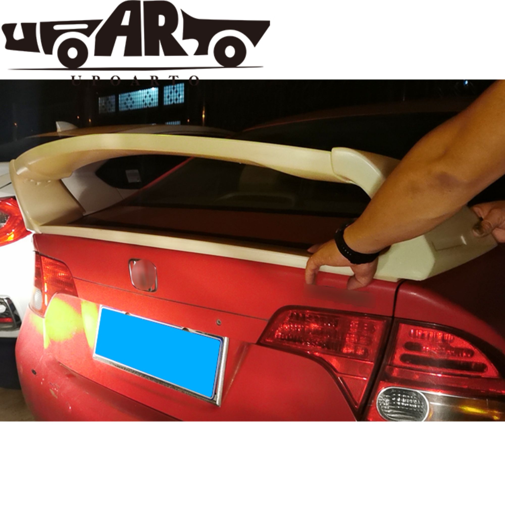 AR-Honda-004 Type R Style Rear Spoiler For 8th Gen Honda Civic 2006-2011