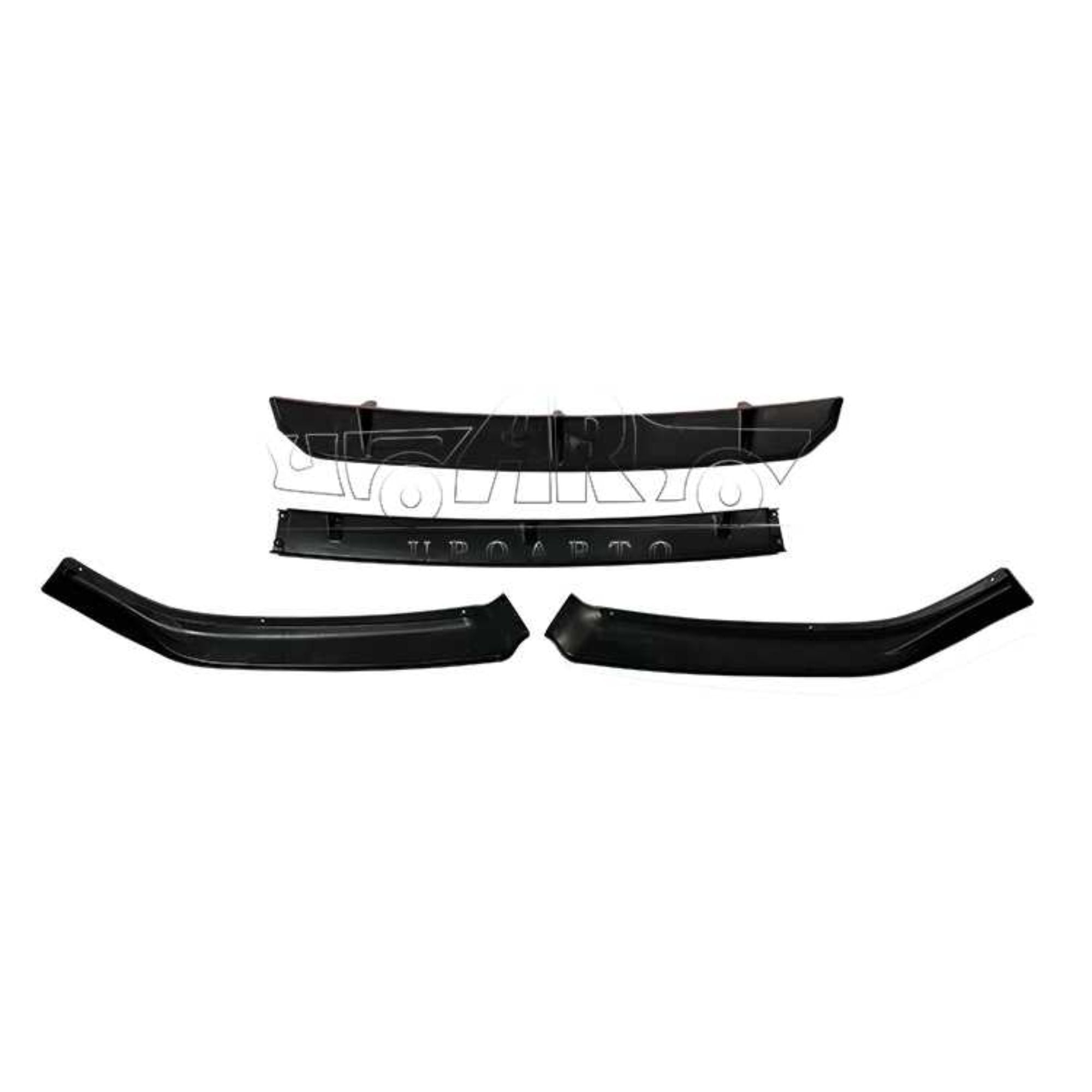 AR-VW-0150 4 PCS Front Lip for Volkswagen Polo 2011-2018