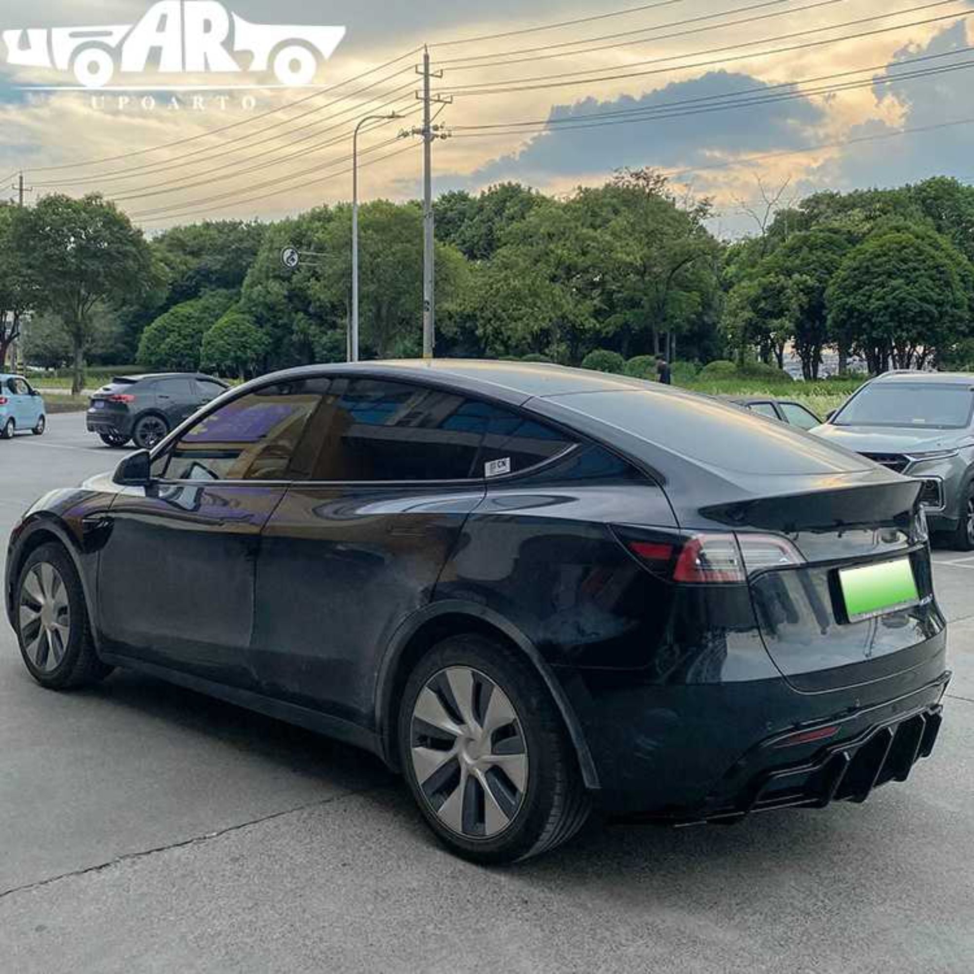 AR-Tesla-019 Tesla Model Y 2019-2022 учүн арка лип