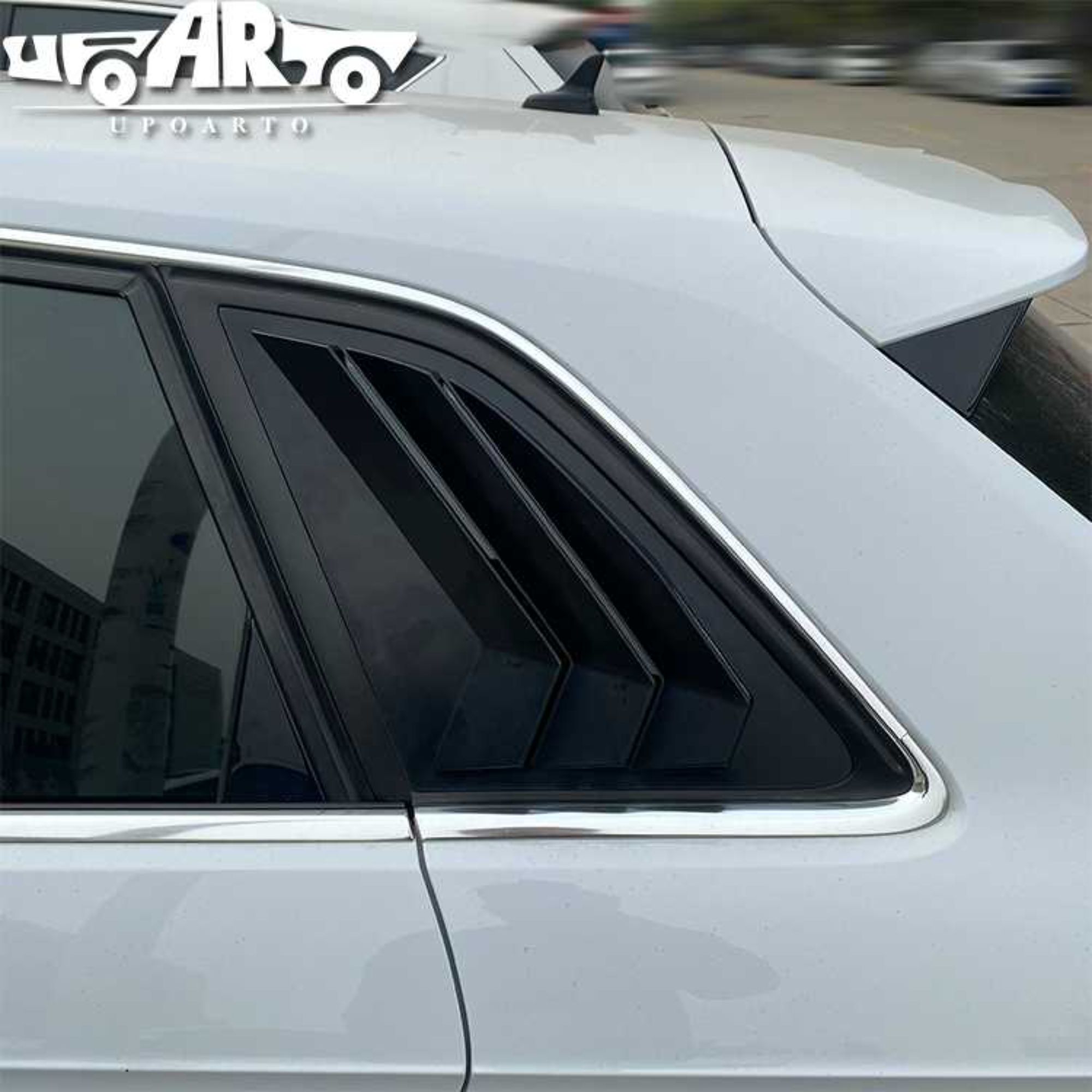 AR-AUDI-069 Rear Window Louver Cover Trim for Audi A3 8V Hatchback 2014-2020