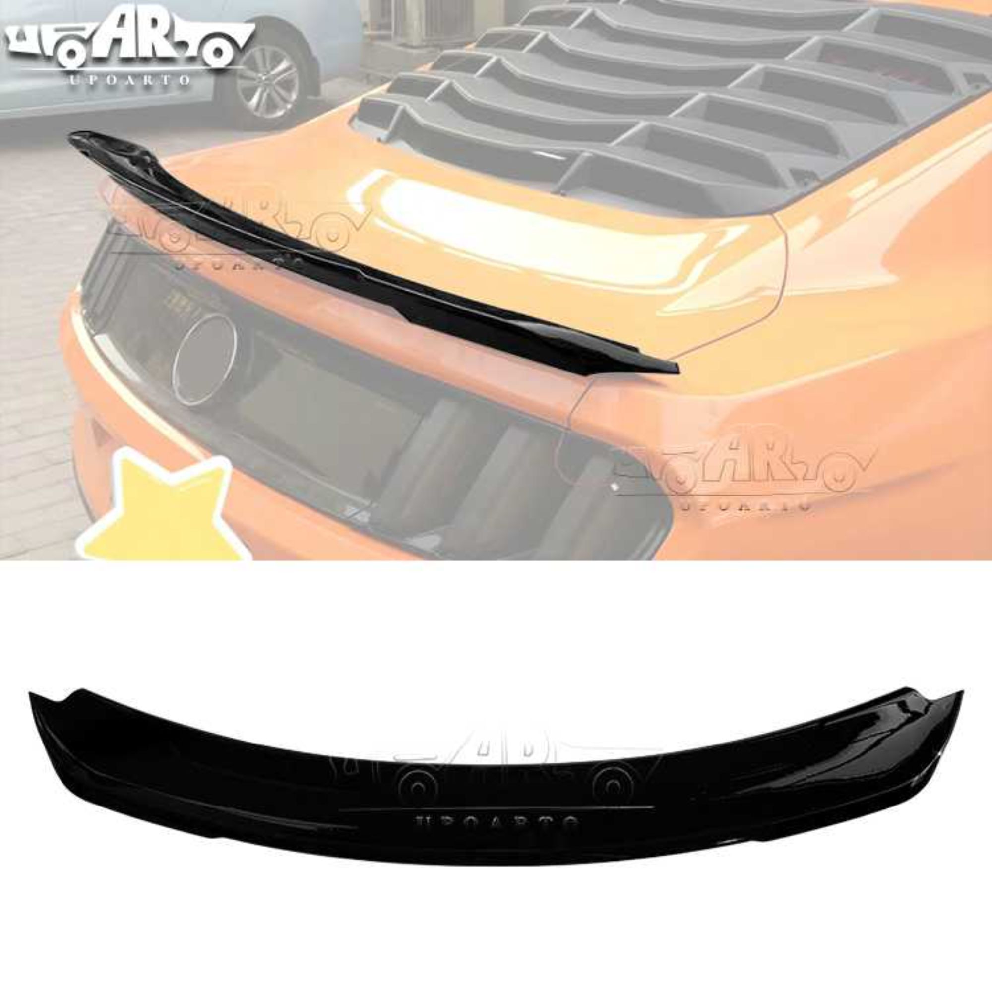 AR-Mustang-001 Track Pack Style Rear Spoiler for Ford Mustang GT 2015-2021