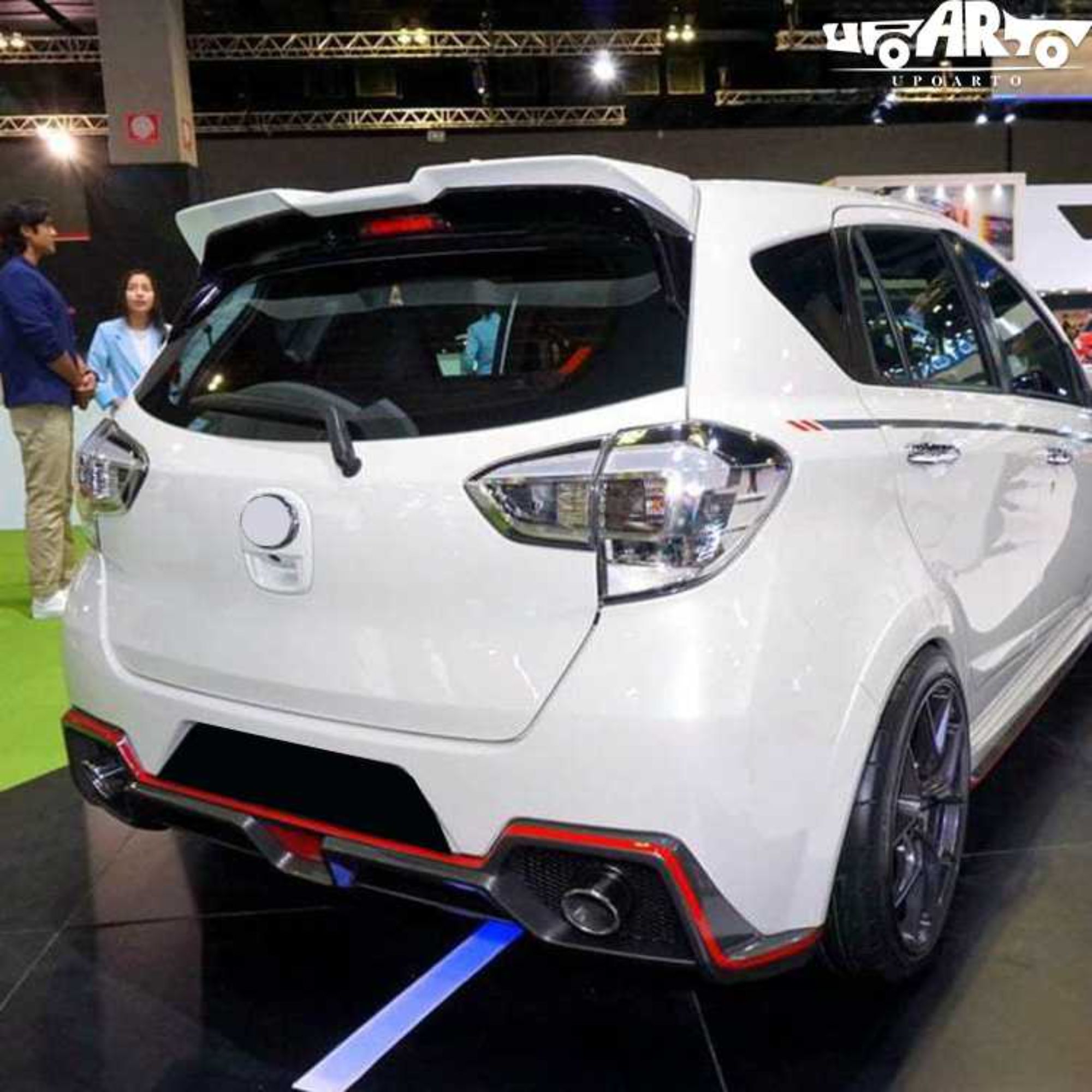 AR-Perodua-020 GT Style Rear Spoiler for Perodua MYVI Gen3 2018-2020