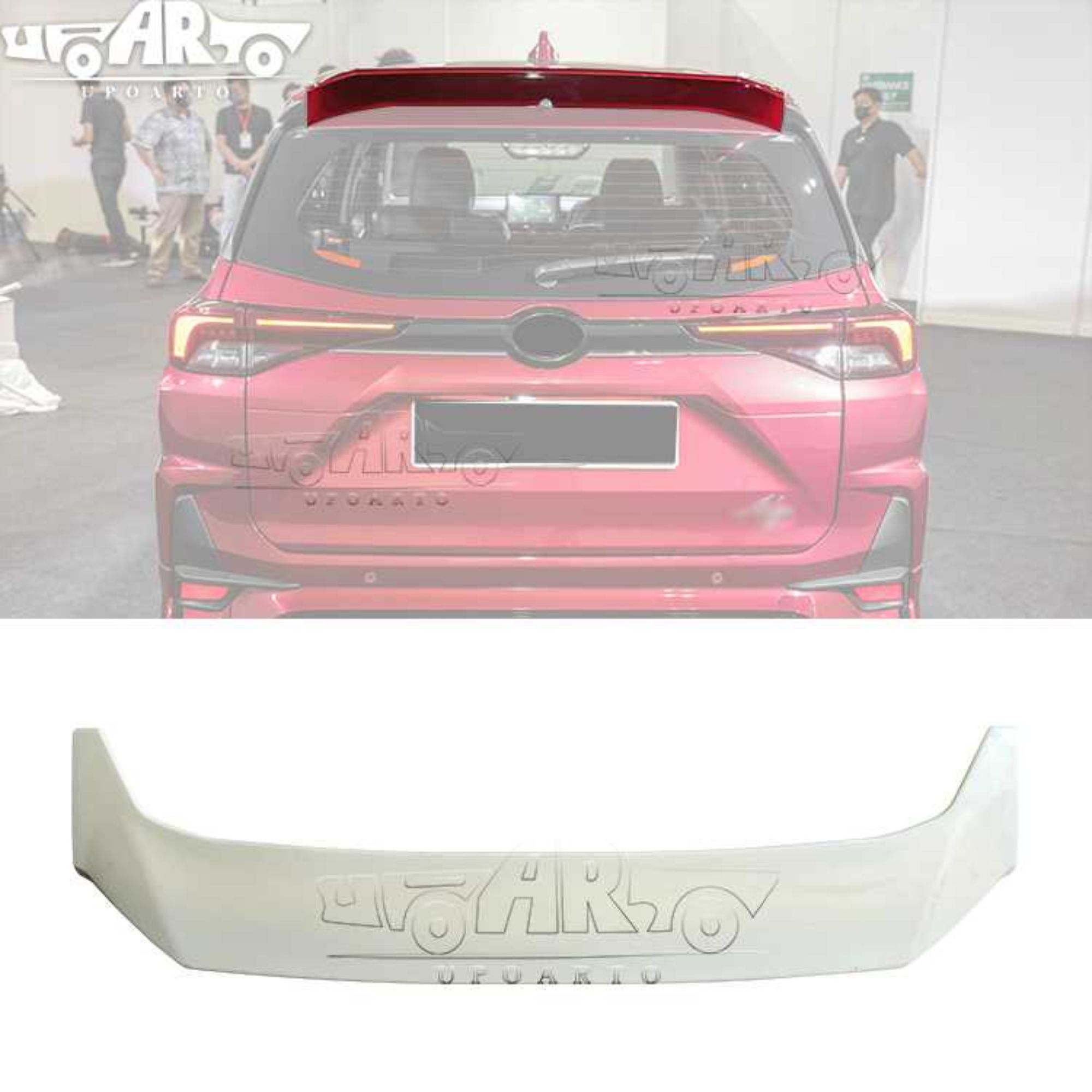 AR-Perodua-029 Gear Up Style Rear Spoiler for Perodua Alza 2022+