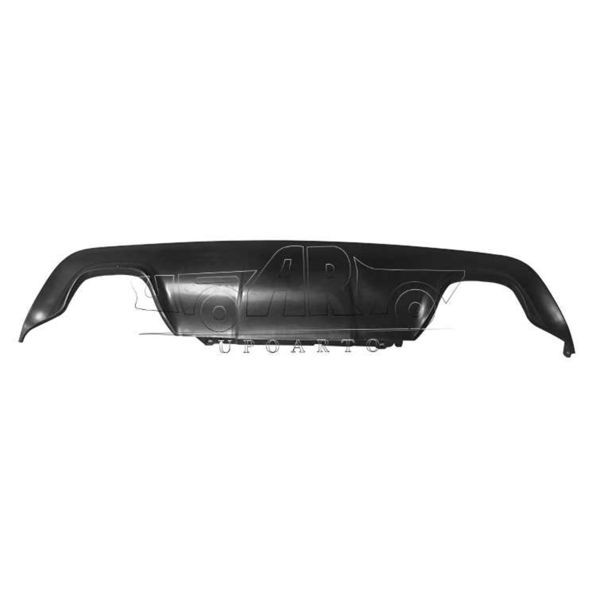 AR-BMW-0124 M-Tech Heckbumpers-Diffusorlippe für BMW 5er Reihe E60