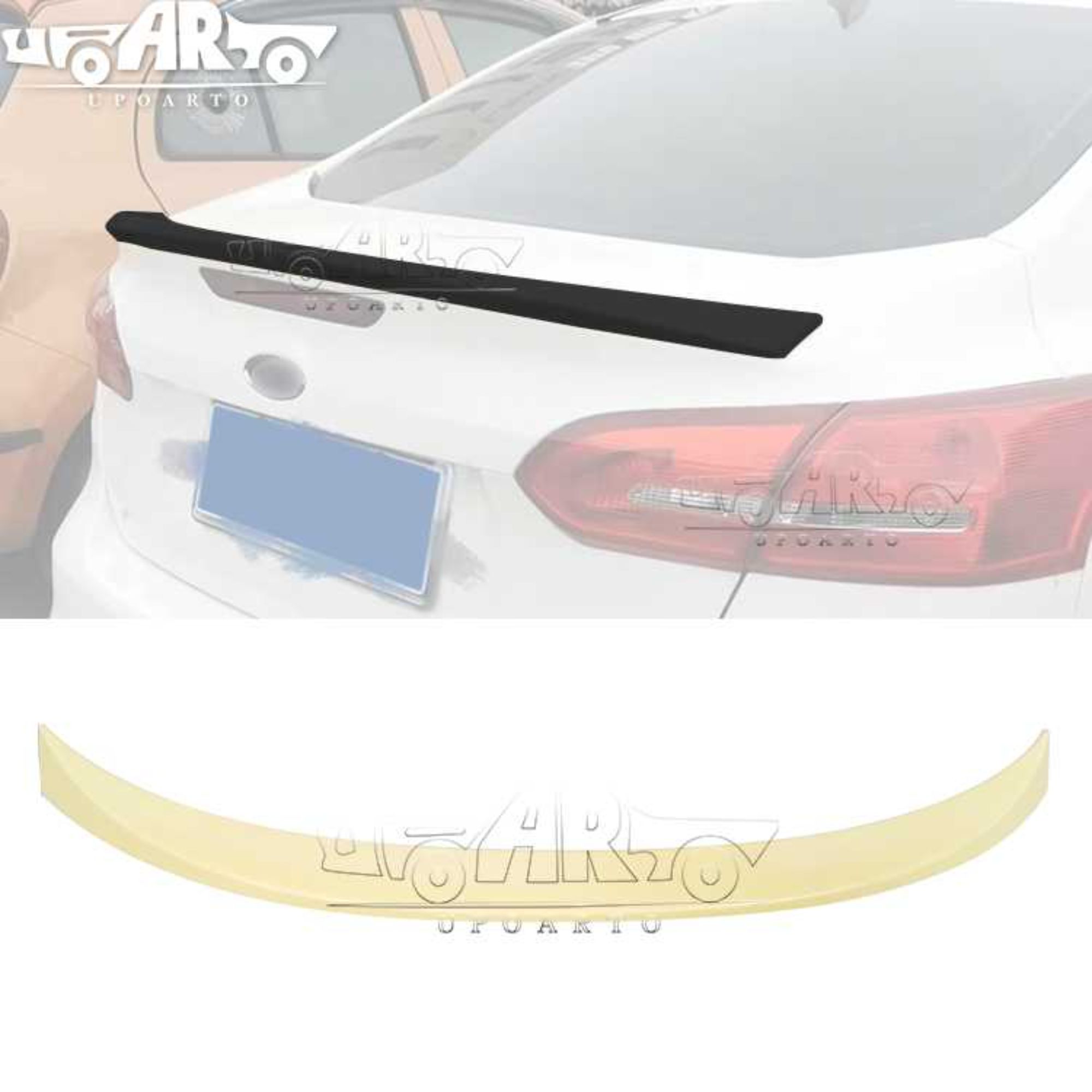 AR-Ford-005 Rear Spoiler for Ford Focus MK3.5 Sedan 2015-2018