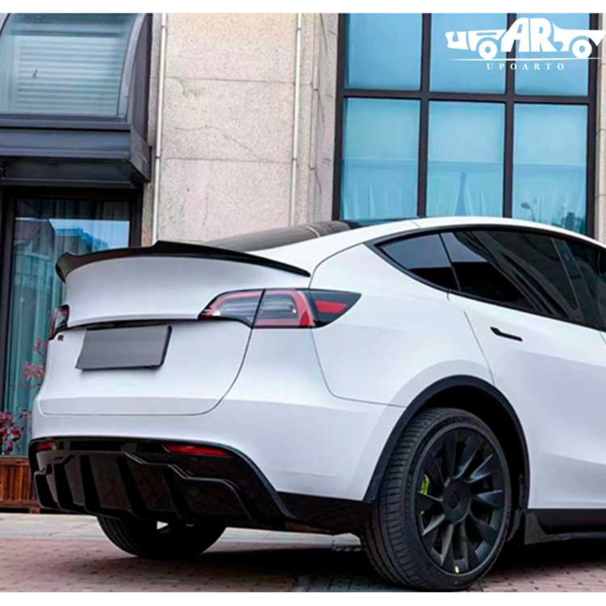 AR-Tesla-018 Spätný spoiler v tvare lizy pre Tesla Model Y 2019-2022