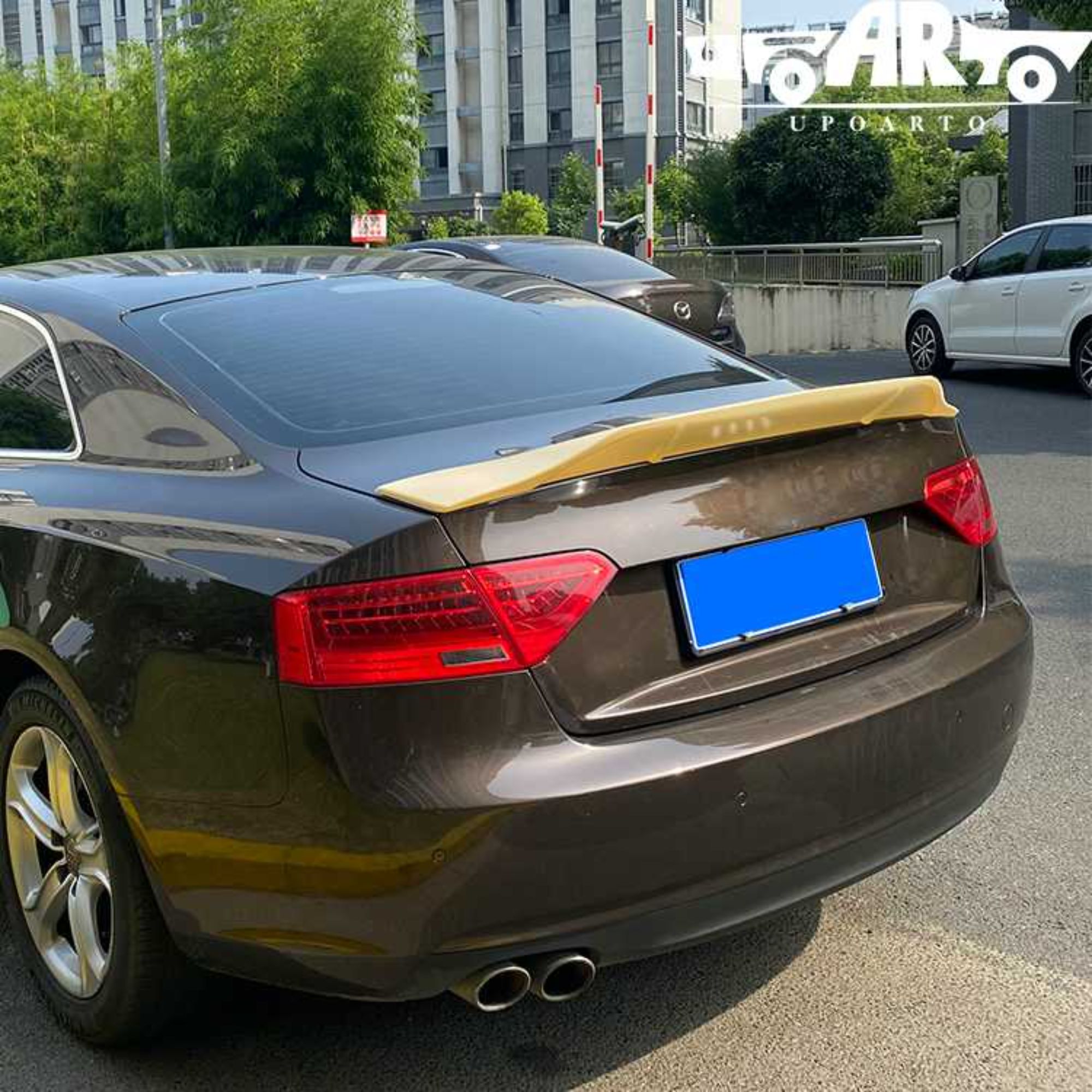AR-AUDI-034 מפזר אחור בסגנון R לאודי A5 B8 8T קופה 2007-2013