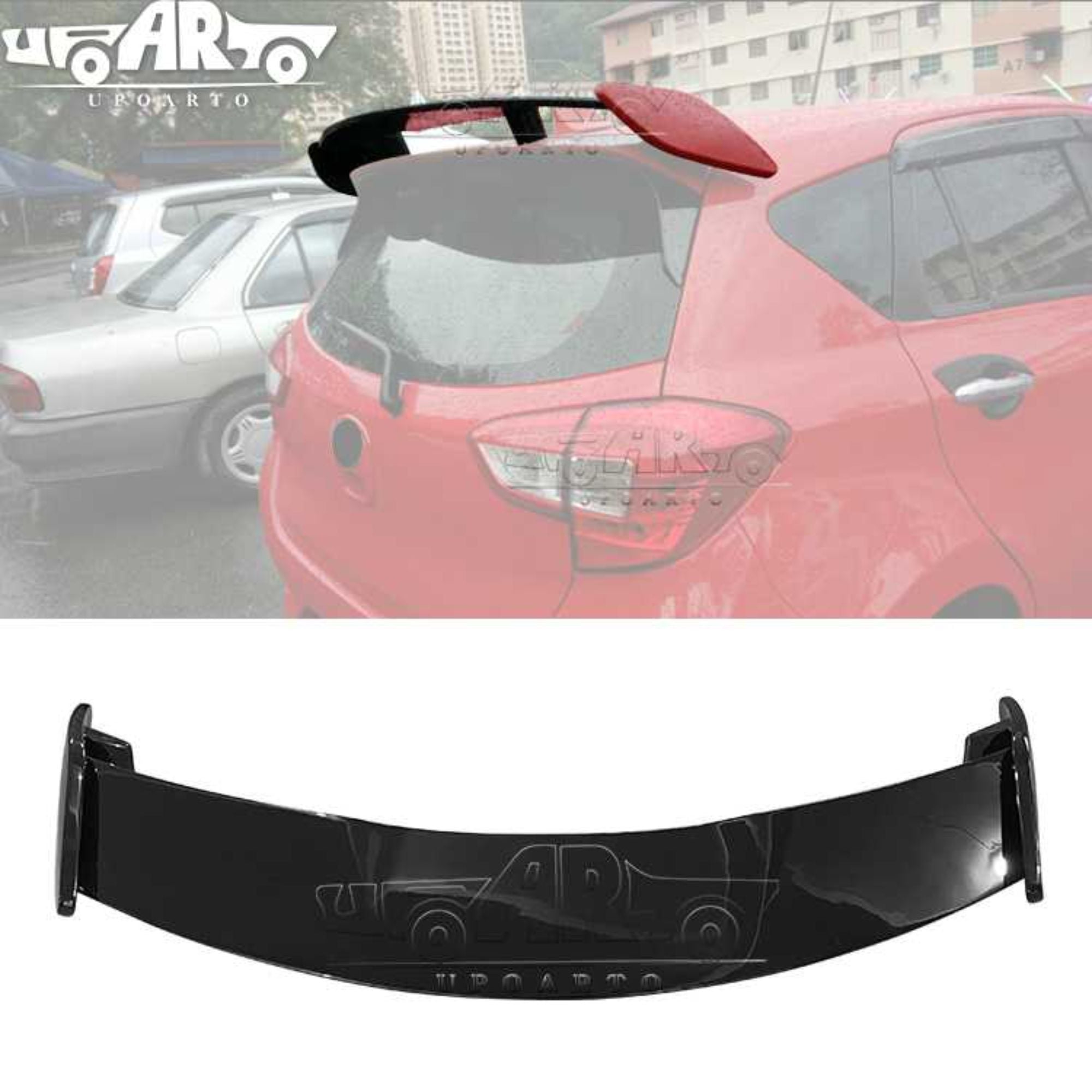 AR-Perodua-011 AMG Style Rear Spoiler for Perodua MYVI Gen3 2018-2020