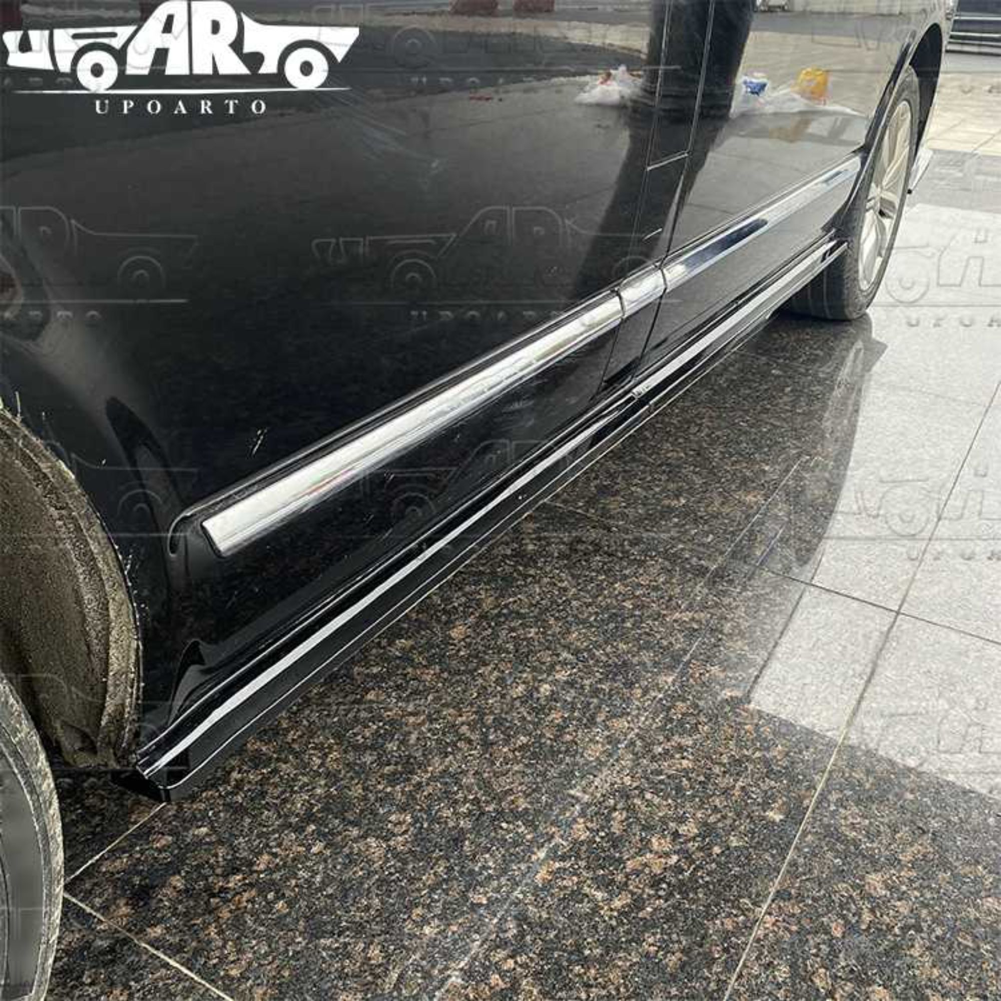 AR-VW-0187 Volkswagen Transporter T6 үчүн төрт бөлүктүү жаңгак споллер 2015+