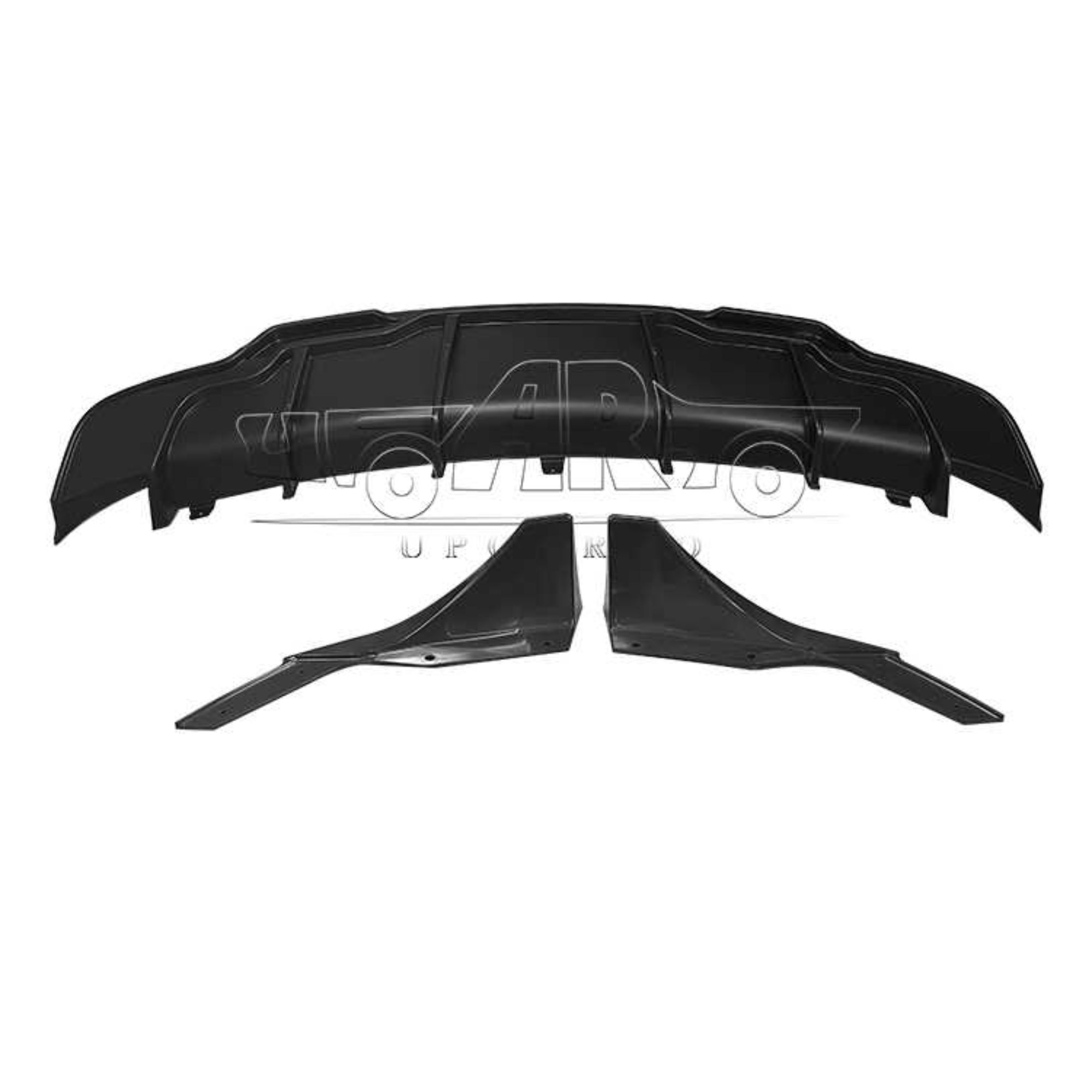 டெஸ்லா மாடல் 3க்கான AR-Tesla-010 AERO ஸ்டைல் ரியர் பம்பர் லிப் டிஃப்பியூசர் 2017-2022
