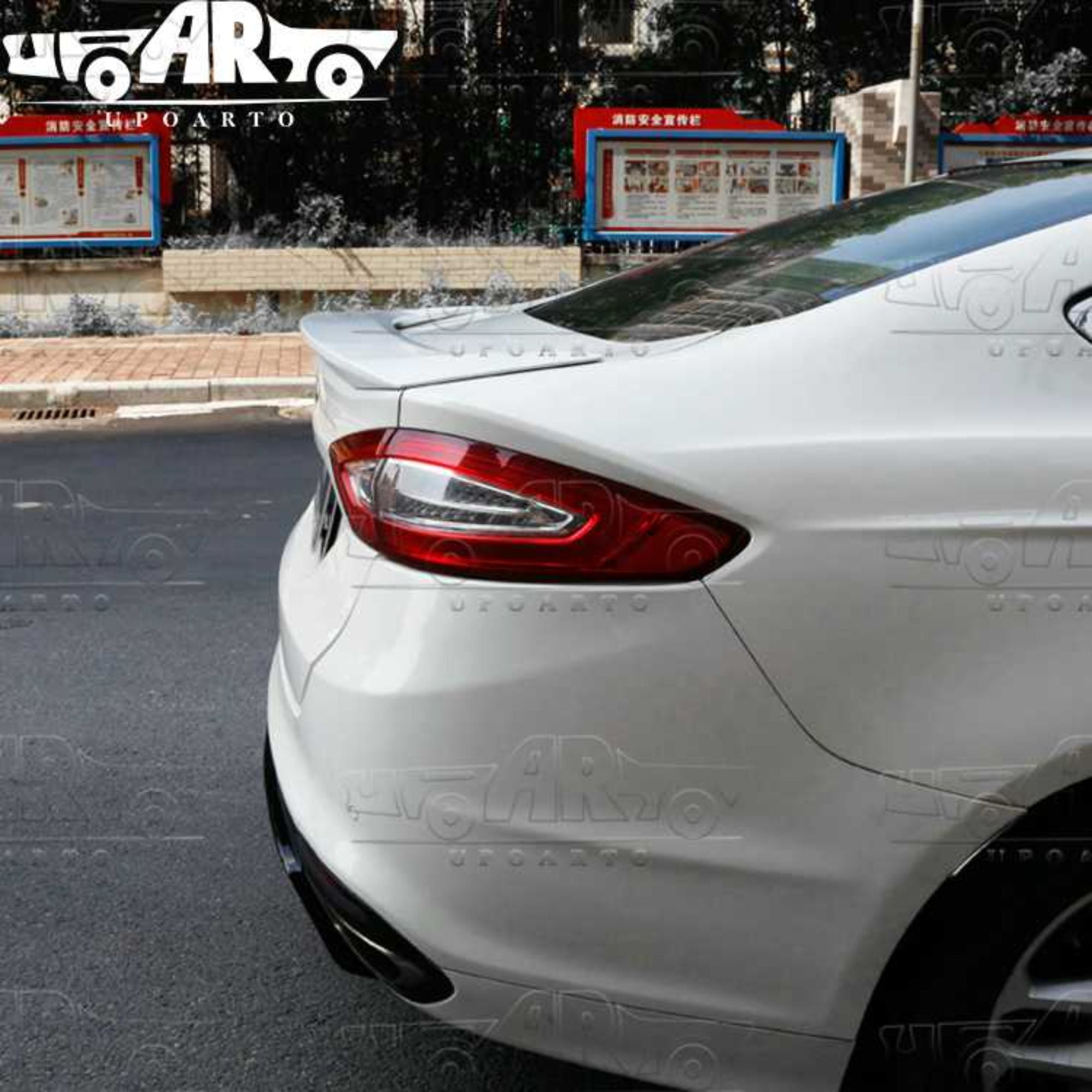 AR-Ford-001 Rear Spoiler for Ford Fusion Mondeo 2013-2018