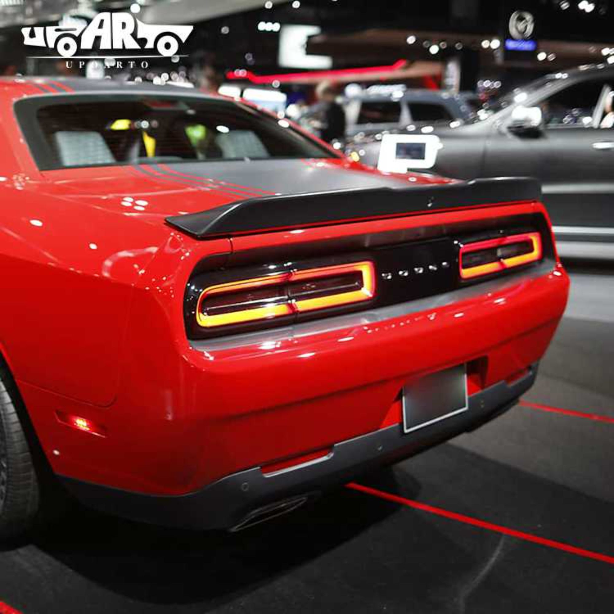AR-Dodge-005 2011+ жылдардын Dodge Charger үчүн Конкав Стильдин Артка Спортер