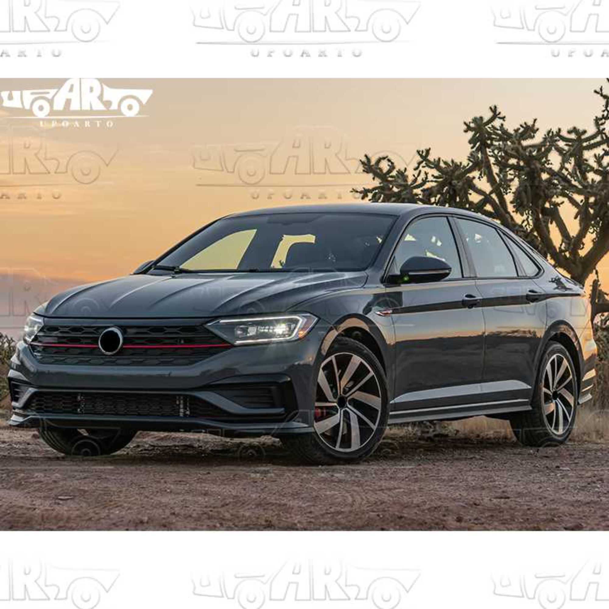 AR-VW-0196 GLI Style Front Grille for Volkswagen Jetta 7 Sagitar 2019-2020