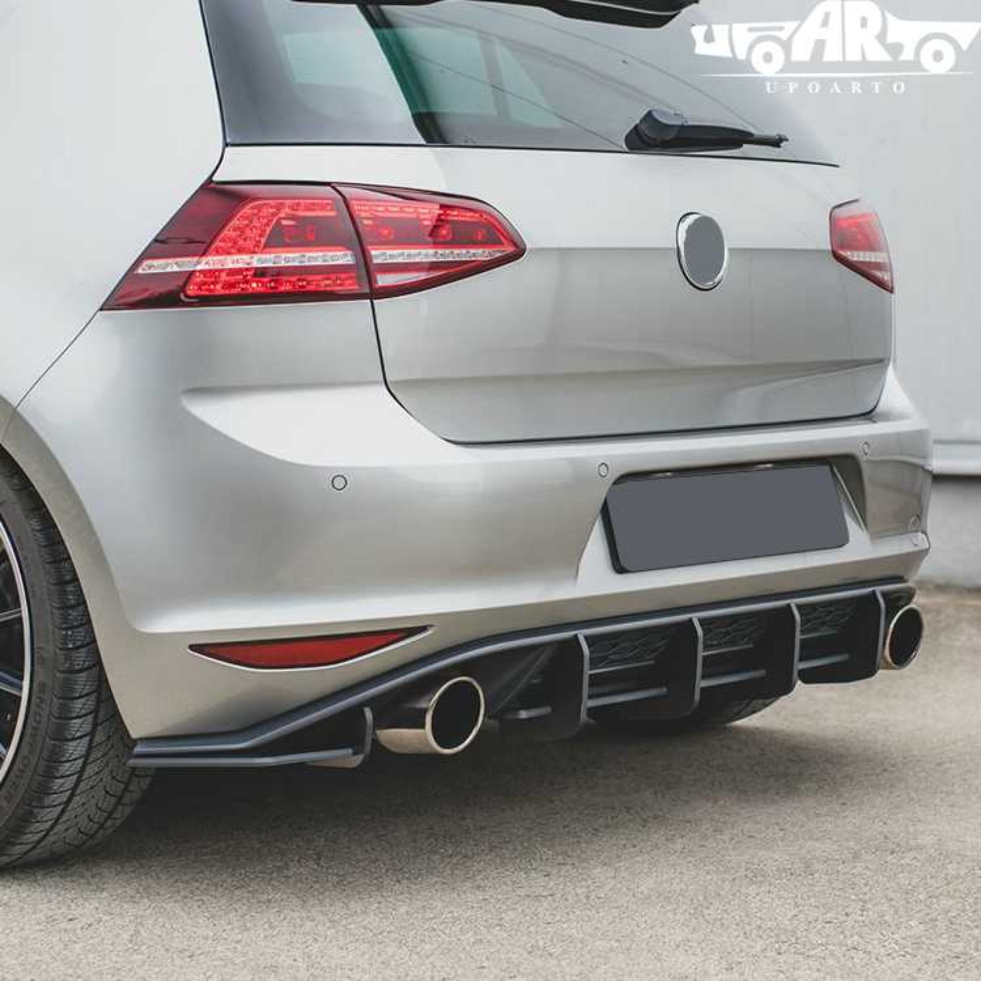 AR-VW-0101 Gaya V2 Penyebar Belakang Blade untuk Volkswagen Golf 7 GTI