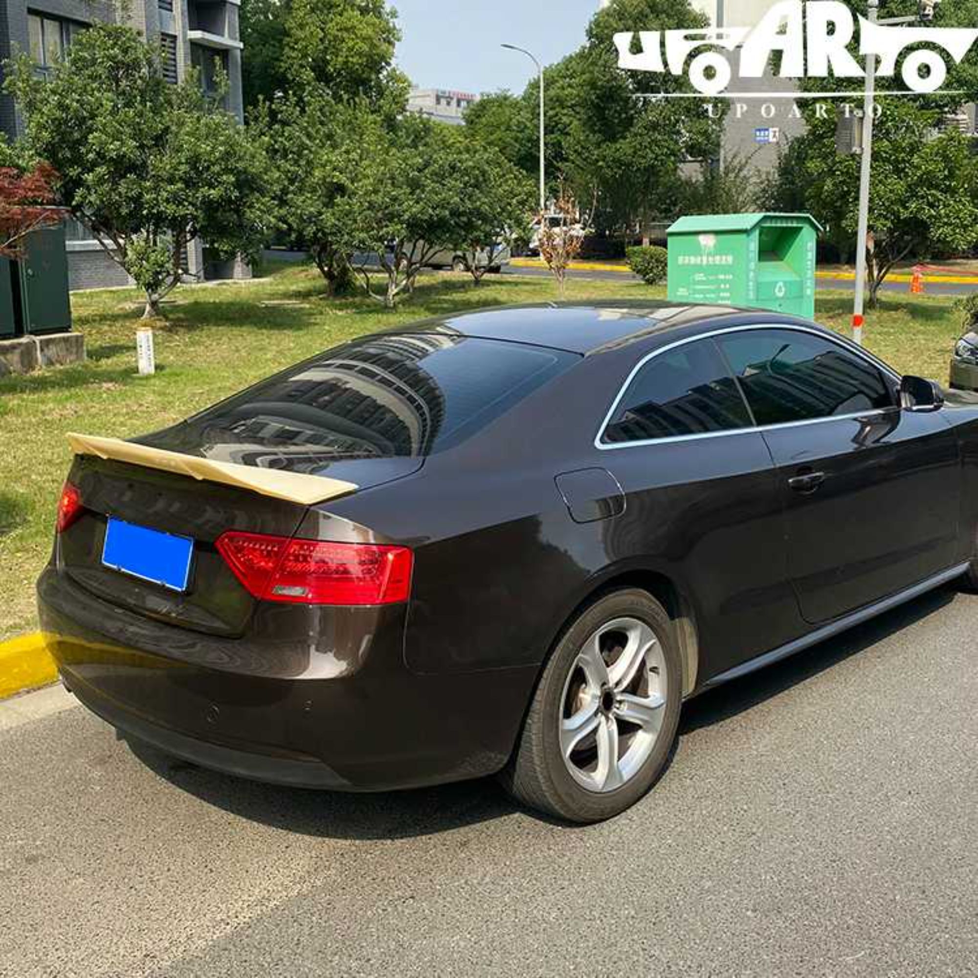 AR-AUDI-034 מפזר אחור בסגנון R לאודי A5 B8 8T קופה 2007-2013