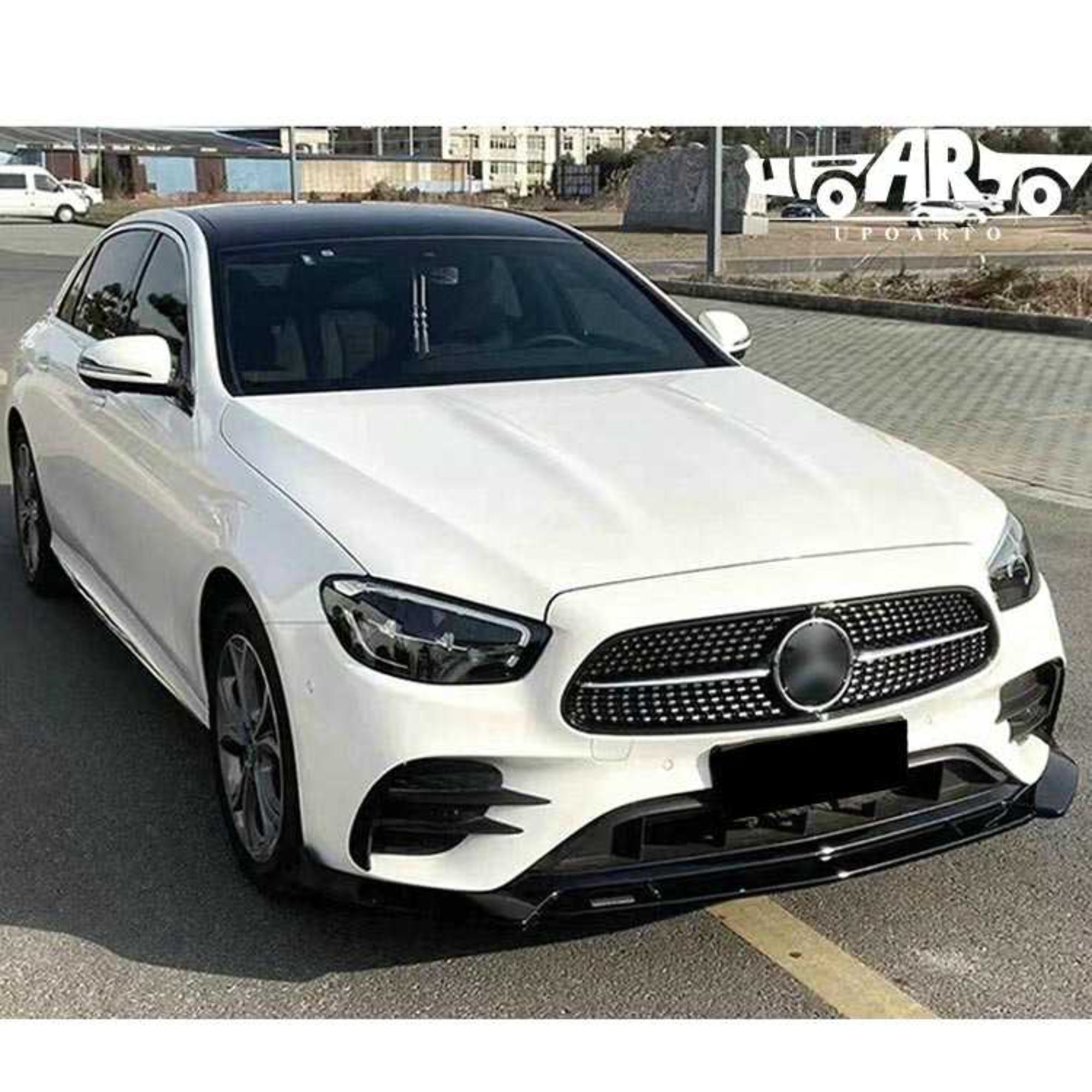 AR-Benz-013 Brabus Style Front Lip for Mercedes-Benz E-Class W213 2020+