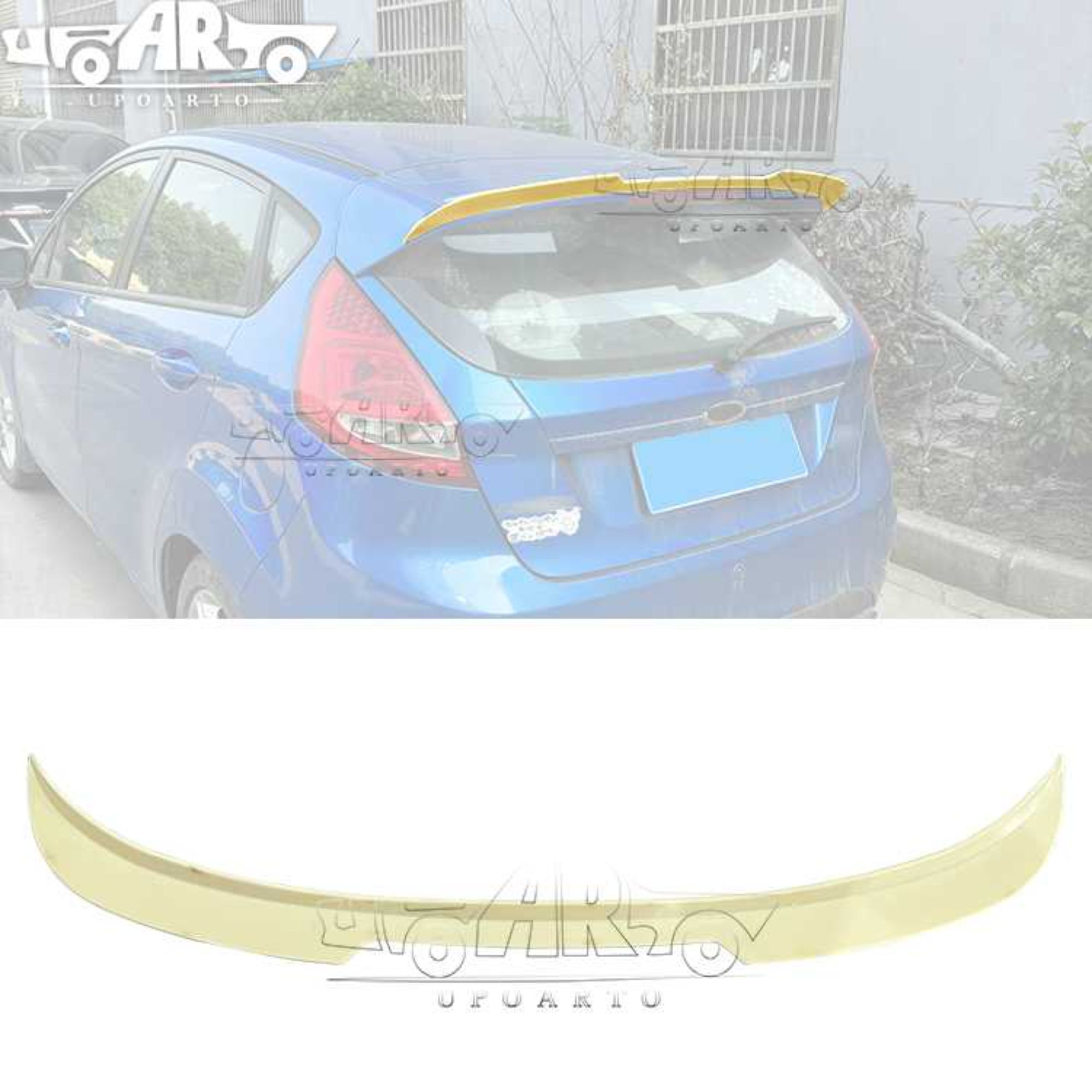 AR-Ford-030 Rear Spoiler for Ford Fiesta ST MK6 5-Door Hatchback 2008-2014