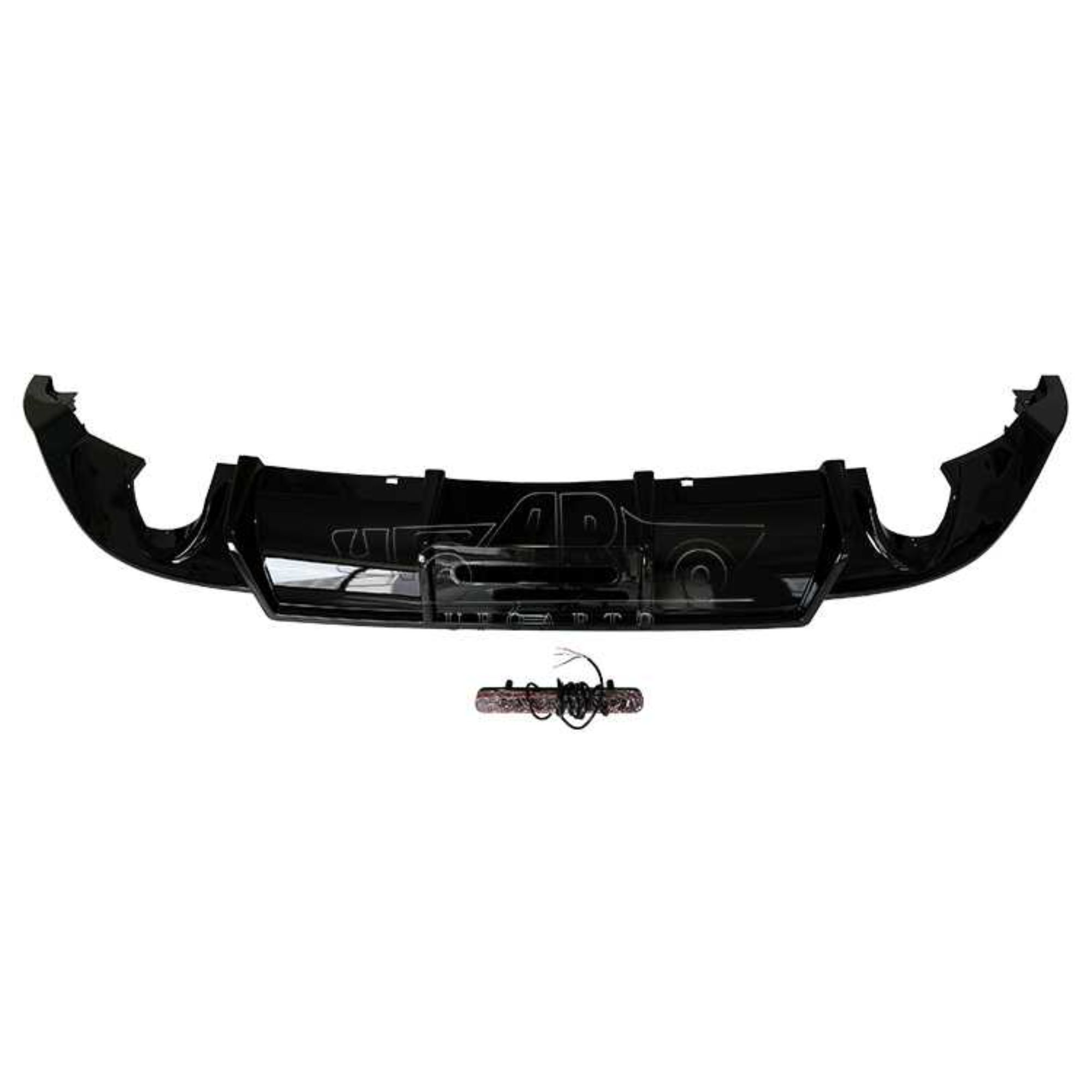 AR-VW-0166 Z lampą hamulcową tylne wargi aerodynamiczne dla wszystkich serii Volkswagen Golf 7