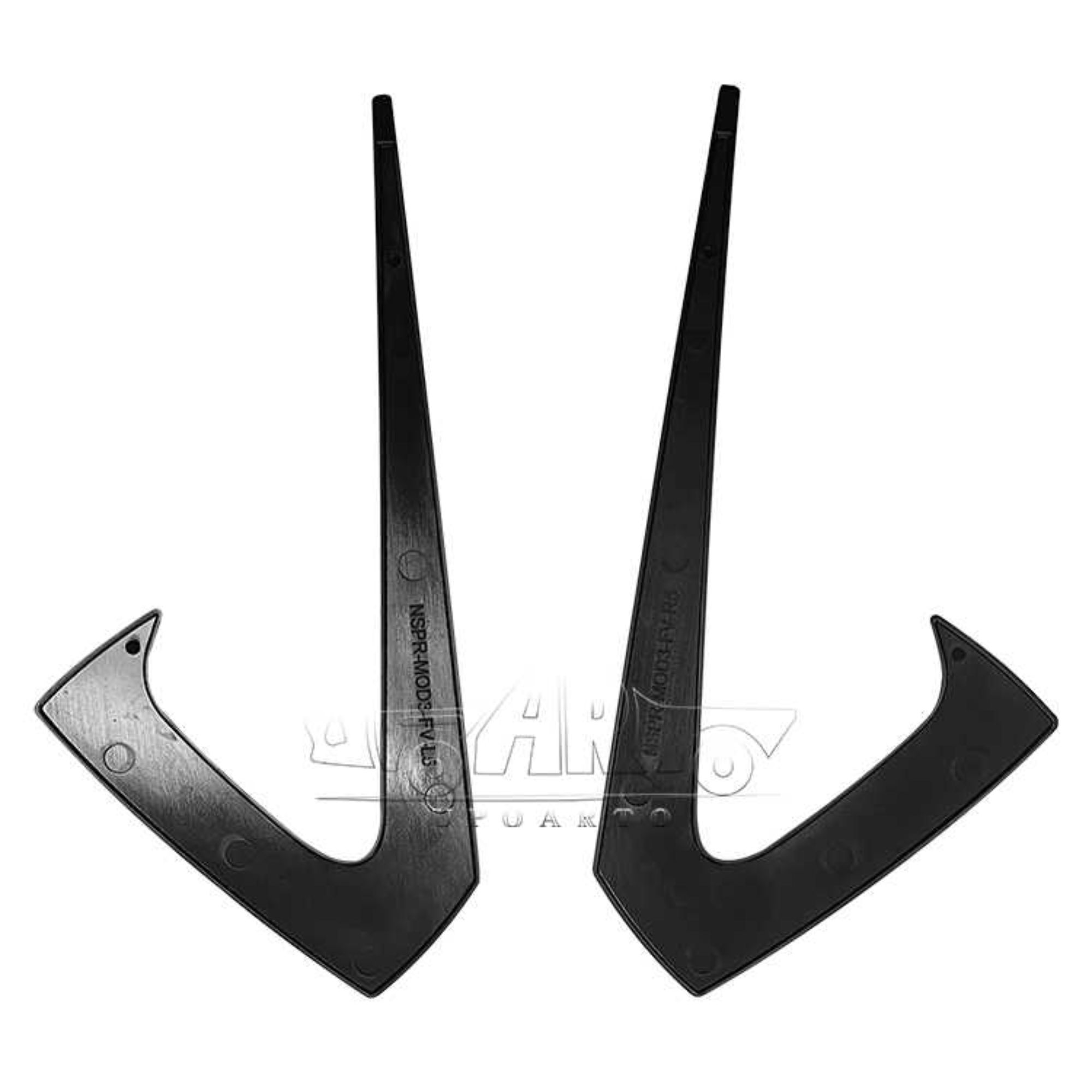 AR-Tesla-011 AERO Style Side Camera Decoration Cover Trim for Tesla Model 3 2017-2022