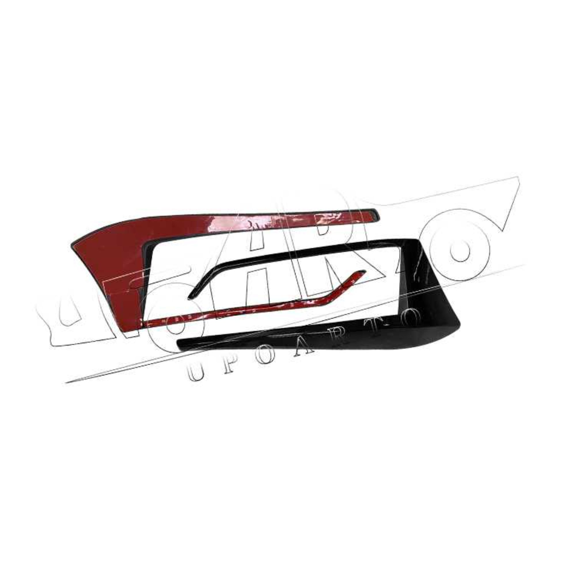 AR-VW-0114 Rear Fog Lamp Cover Trim Frame for Volkswagen Golf 7.5 R-line
