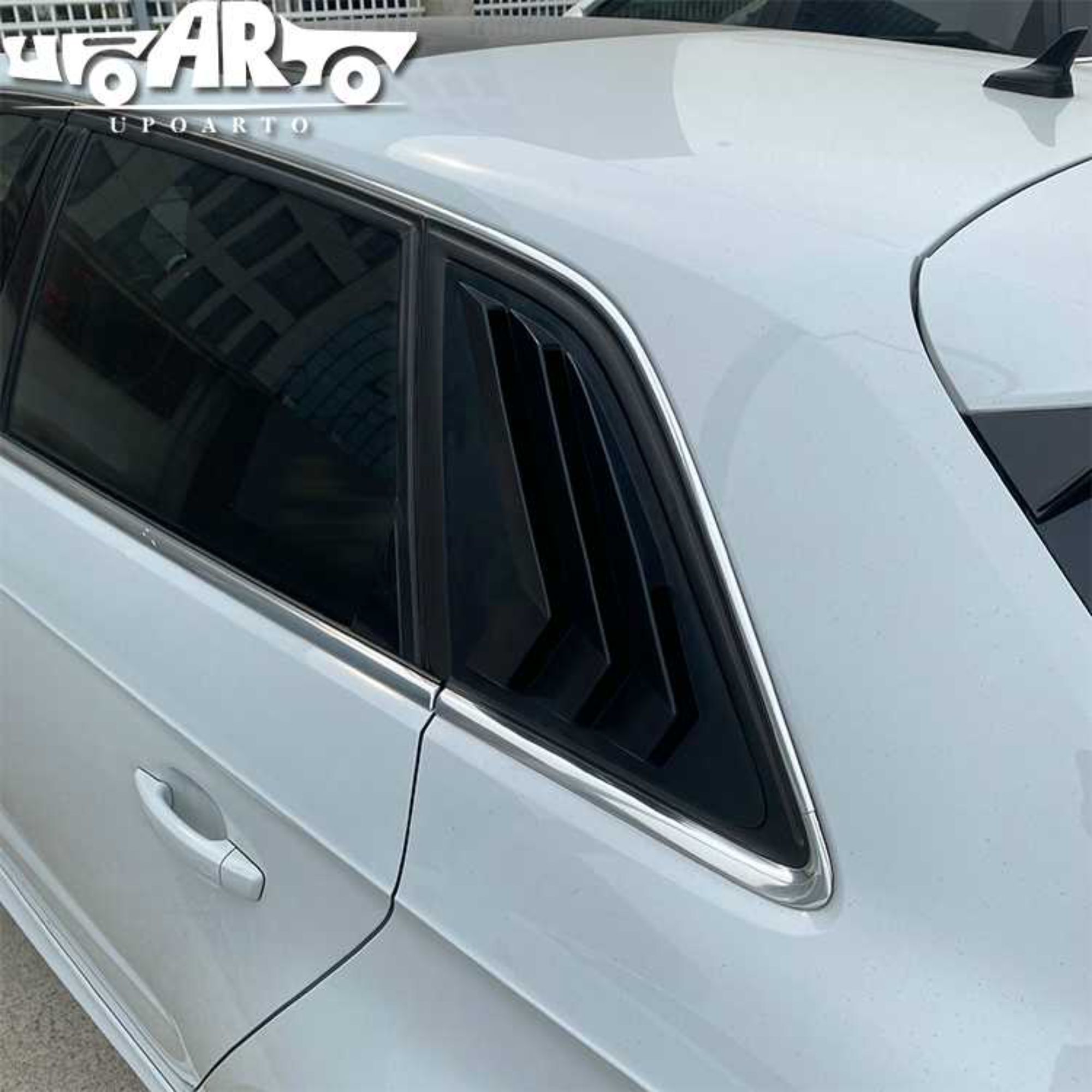 AR-AUDI-069 Rear Window Louver Cover Trim for Audi A3 8V Hatchback 2014-2020