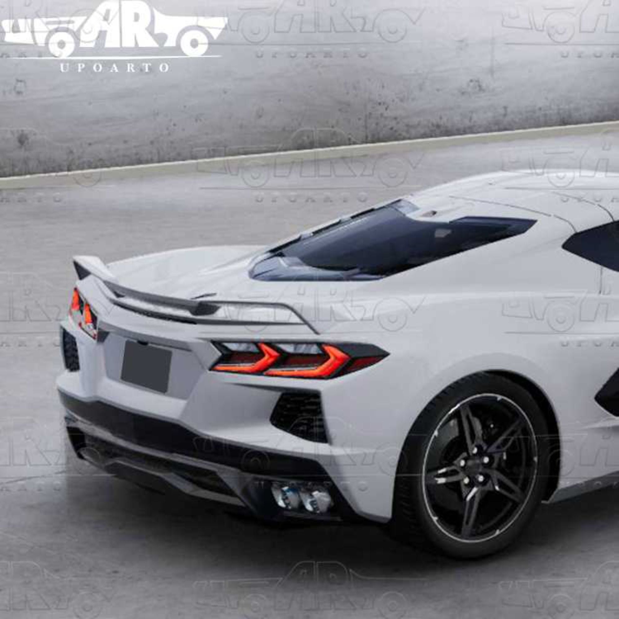 AR-Chevrolet-011 Z51 Stil Bagbræt for Chevrolet Corvette C8 2020+