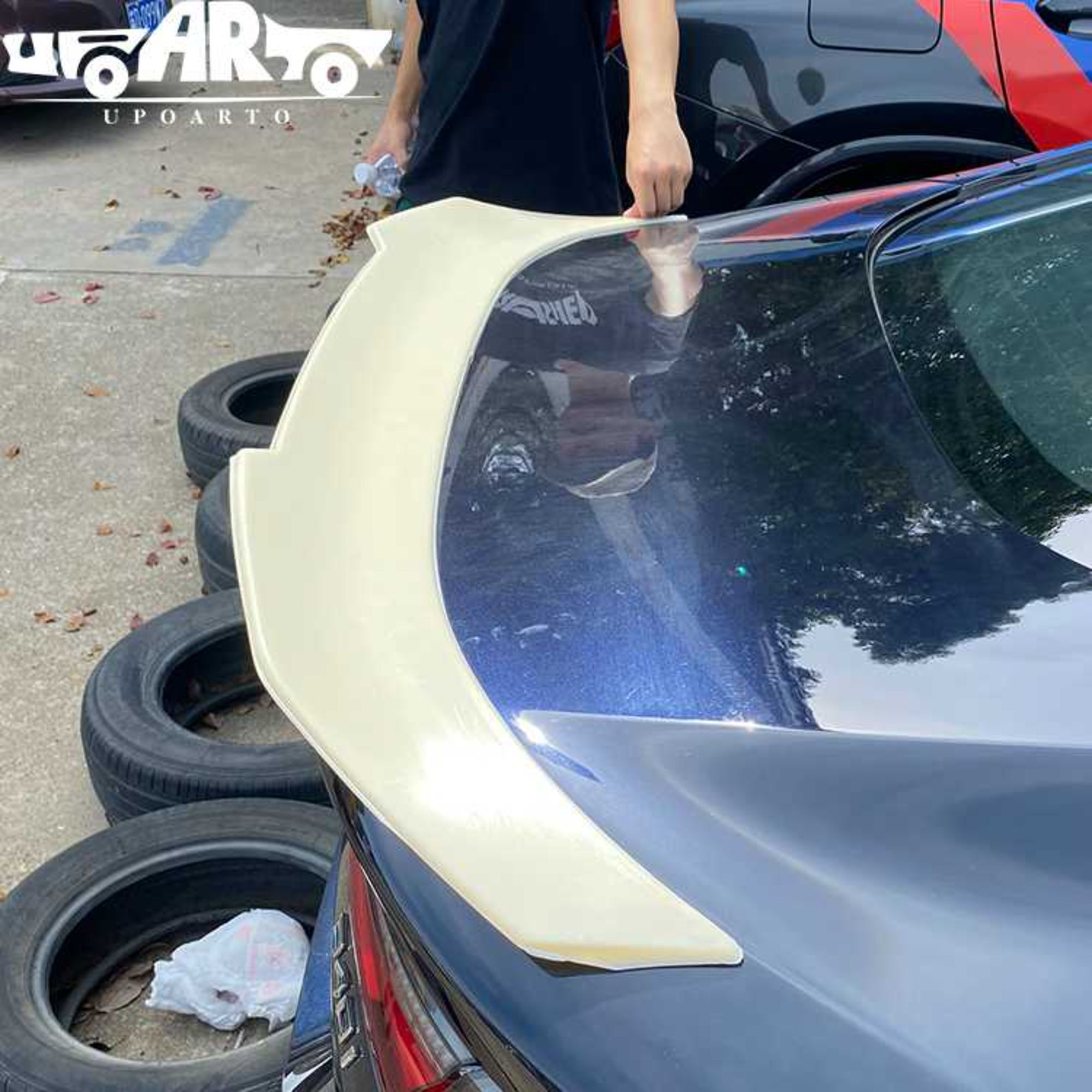 AR-BMW-097 ชิ้นส่วนท้ายแบบ PSM Style สำหรับ BMW 8 Series G15 2018-2022