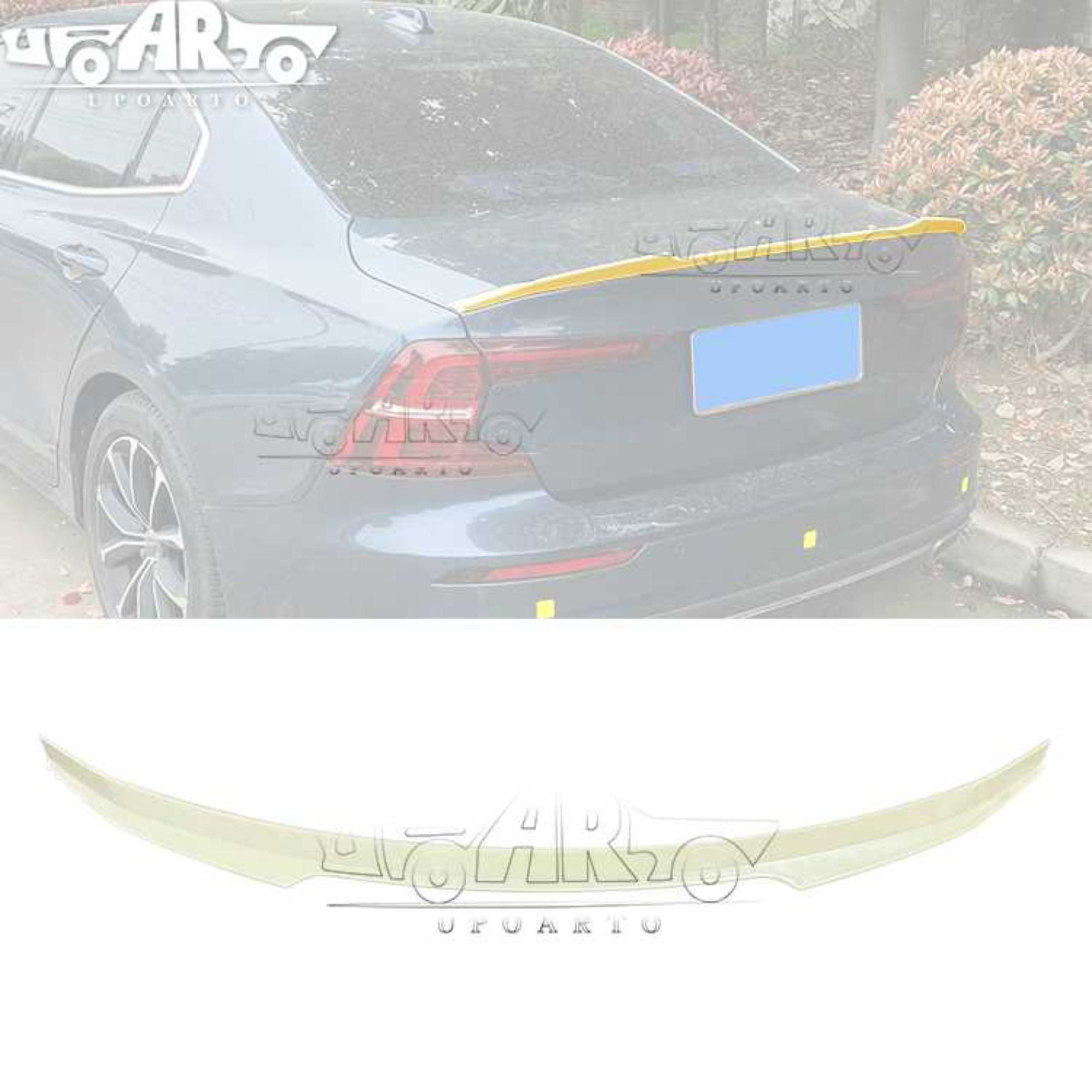 AR-Volvo-002 مفسر خلفي لسيارة فولفو S60 2019-2022
